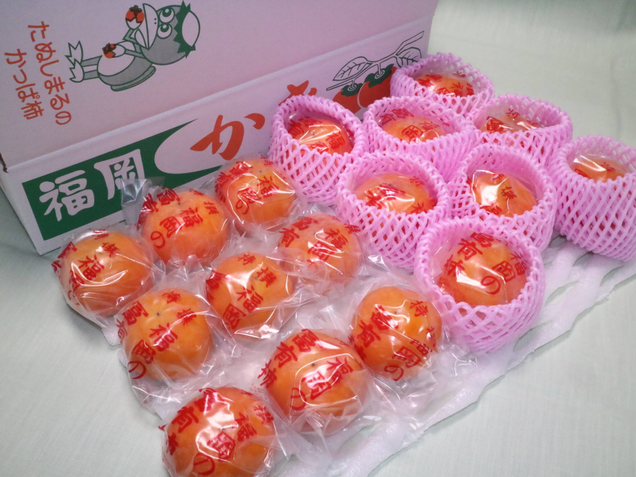 福岡県産 冷蔵富有柿ご家庭用 約5kg