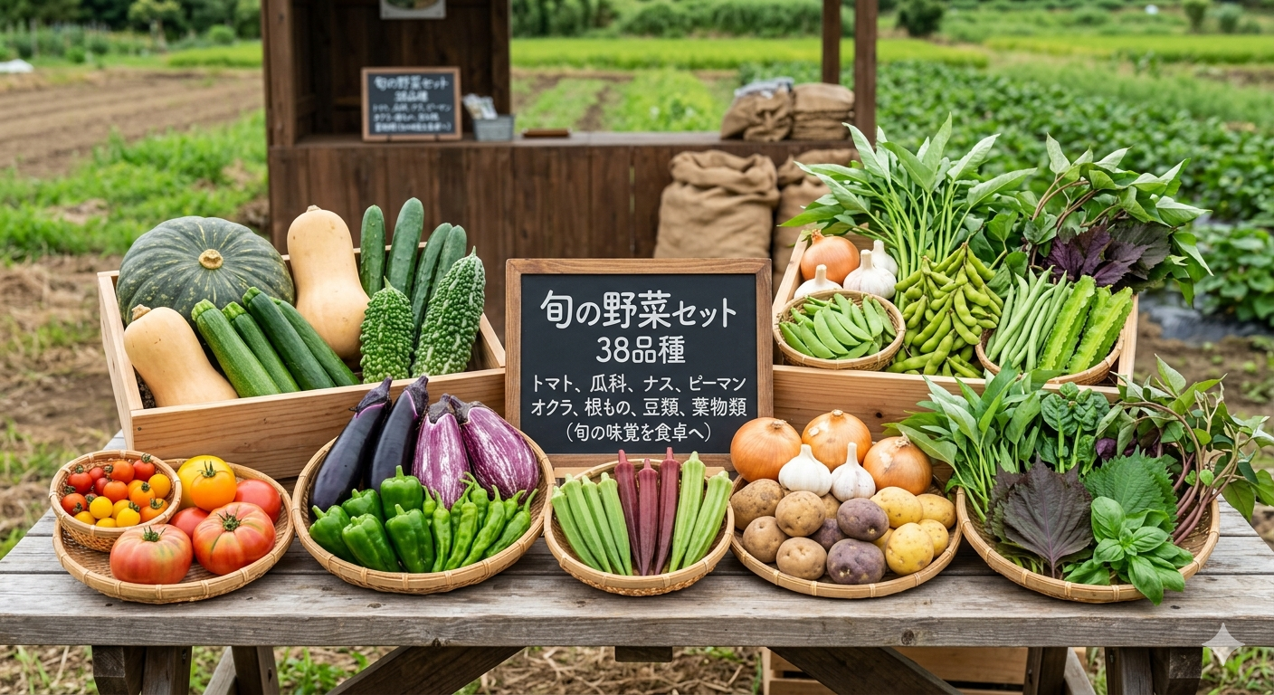 原画　夏野菜3枚セット 🌻【予約割り中】🌻【彩りセット】旬の夏野菜で美味しくモリモリ食べて