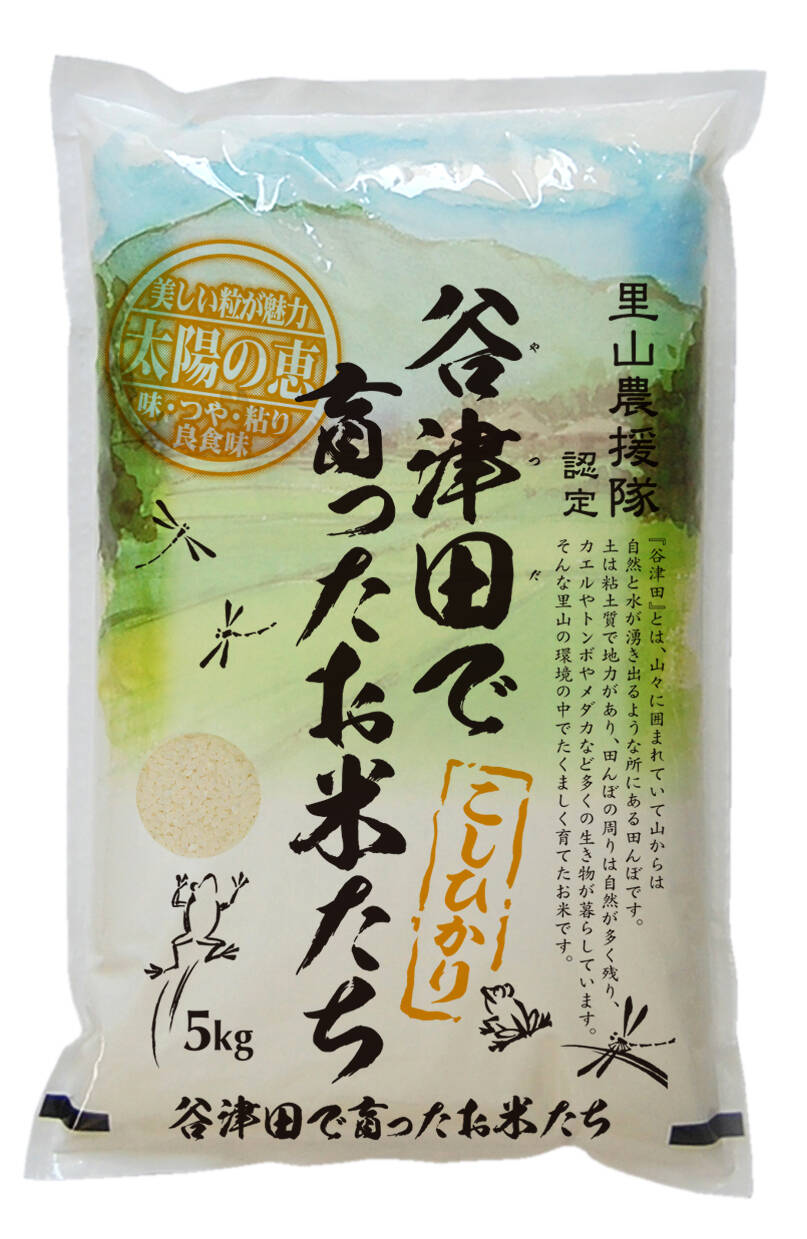 令和6年新米 谷津田で育ったお米たち 千葉県産こしひかり 1等 精米 5kg：千葉県産のコシヒカリ｜食べチョク｜産地直送(産直)お取り寄せ通販 -  農家・漁師から旬の食材を直送