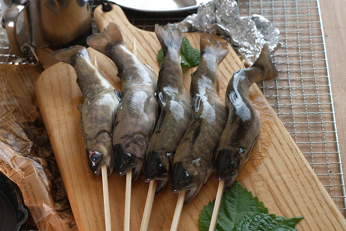 活〆 いわな鮮魚串打ち 5尾 注文後に水揚げ ゴミが出ません 内臓処理済み 鮮魚ならではの美味しさ 注文確定後水揚げ 無投薬の美味しい岩魚 いわな鮮魚串打ち 5尾 岐阜県産 食べチョク 農家 漁師の産直ネット通販 旬の食材を生産者直送