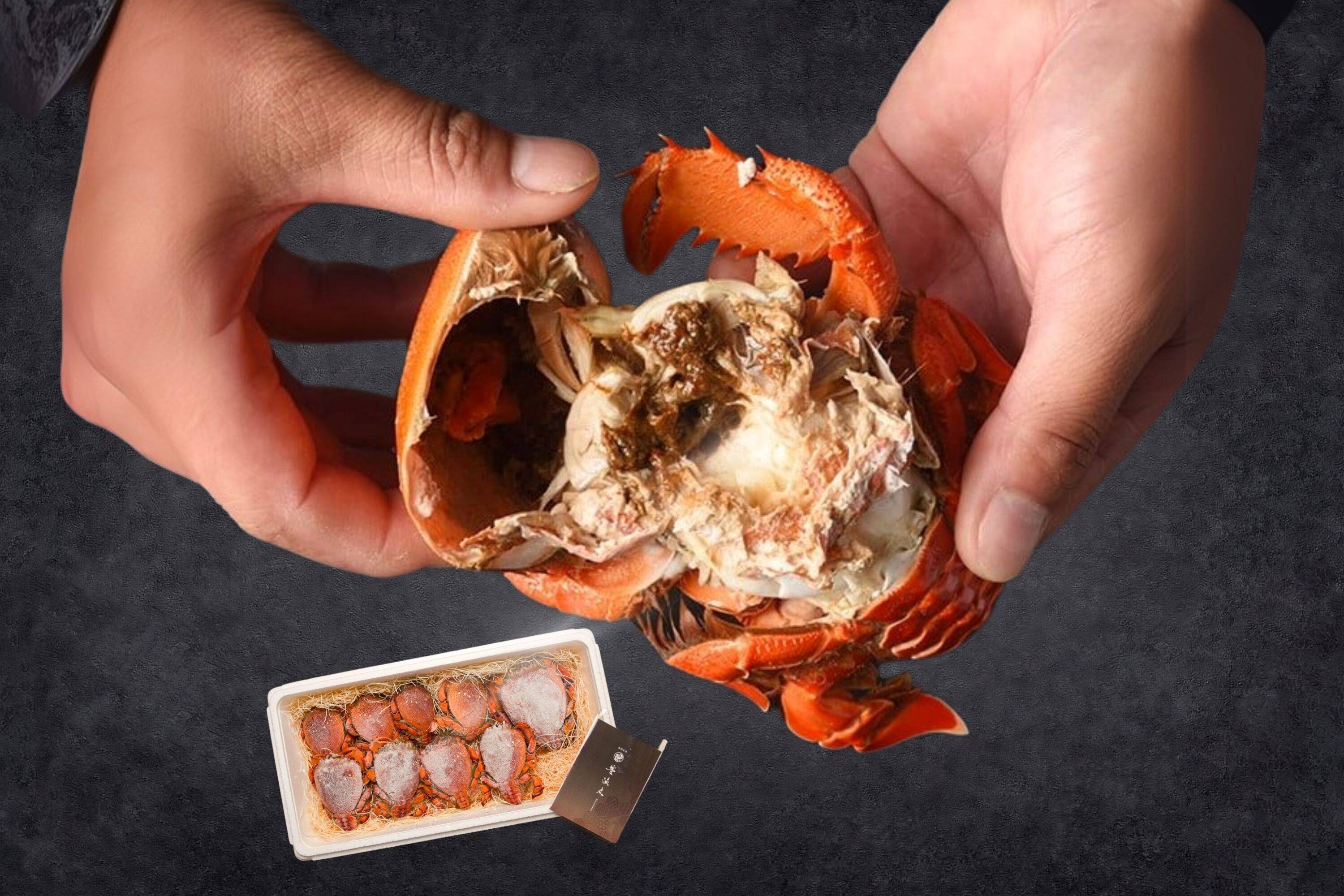 希少ガニ】宮崎県産アサヒガニ［2kg］漁師直送・生冷凍：宮崎県産の