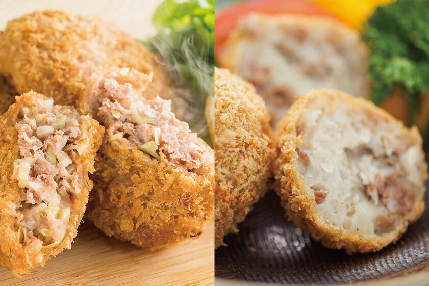 観音池ポークのメンチカツ＆コロッケ20個セット 【レンジでカンタン