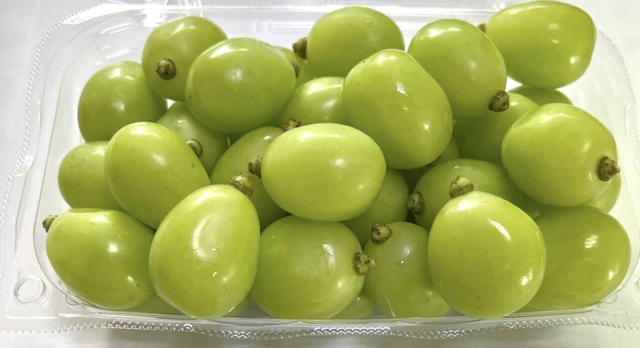 家庭用】山梨県産 シャインマスカット 粒パック 約750g：山梨県産の