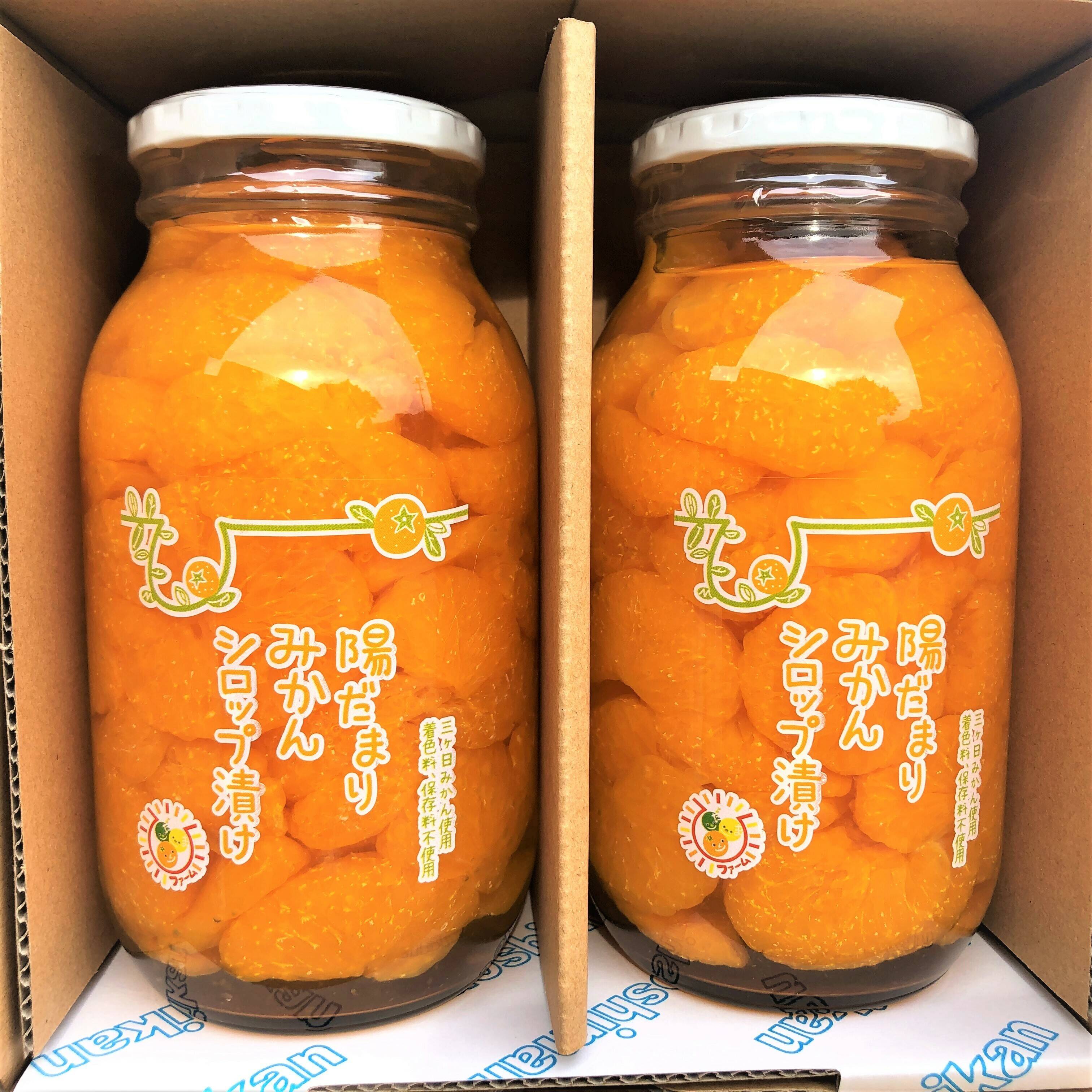 青島みかんシロップつけの瓶詰め10本 三ヶ日青島瓶詰め10本