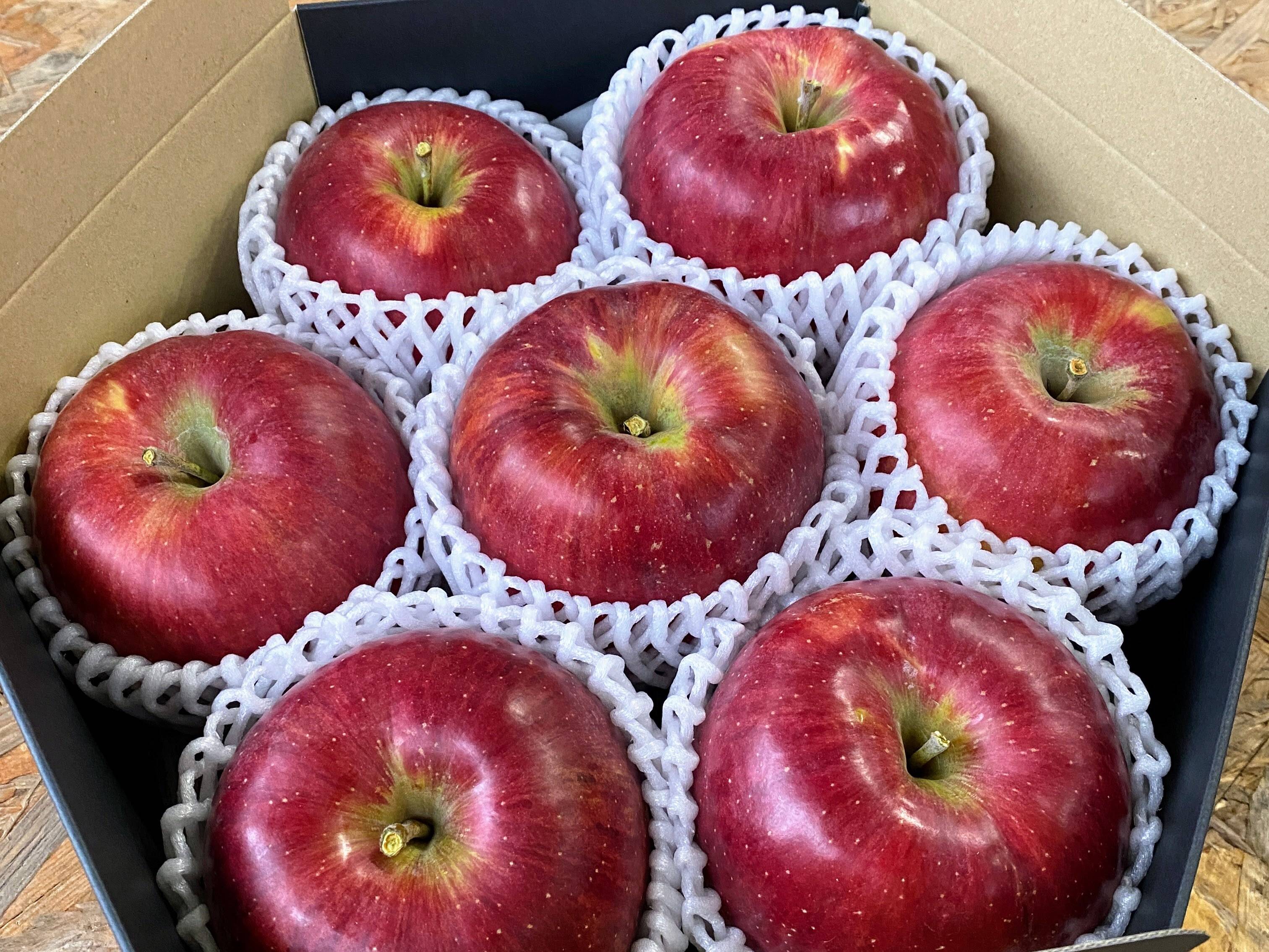 ギフト】安曇野産りんご🍎シナノスイート🍎上品7個入りギフトボックス