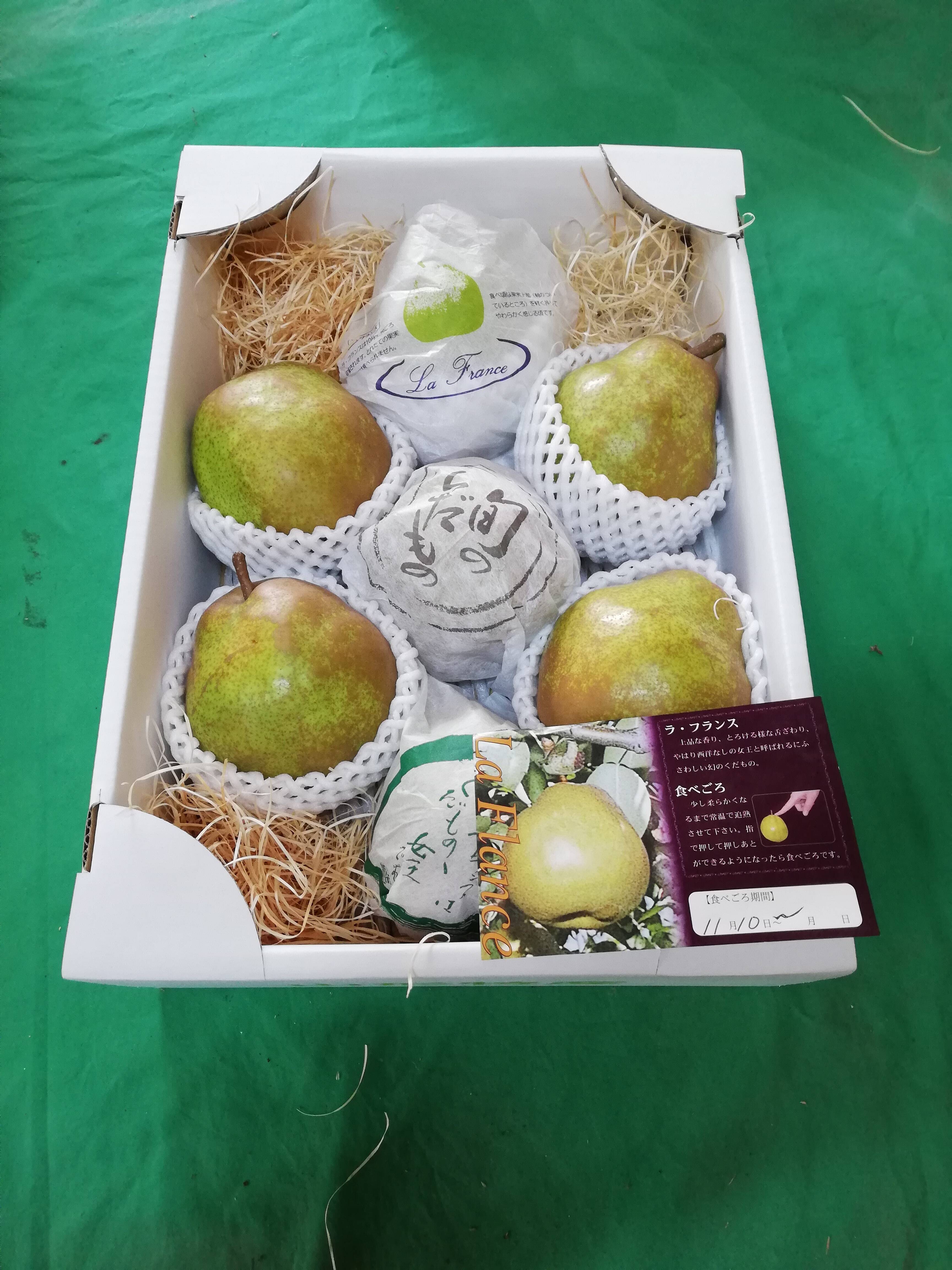 特大サイズ 果汁たっぷり濃厚なラフランス 三キロ 6 7玉 山形特産 ラ フランス 熨斗付き 山形県産 食べチョク 農家 漁師の産直ネット通販 旬の食材を生産者直送