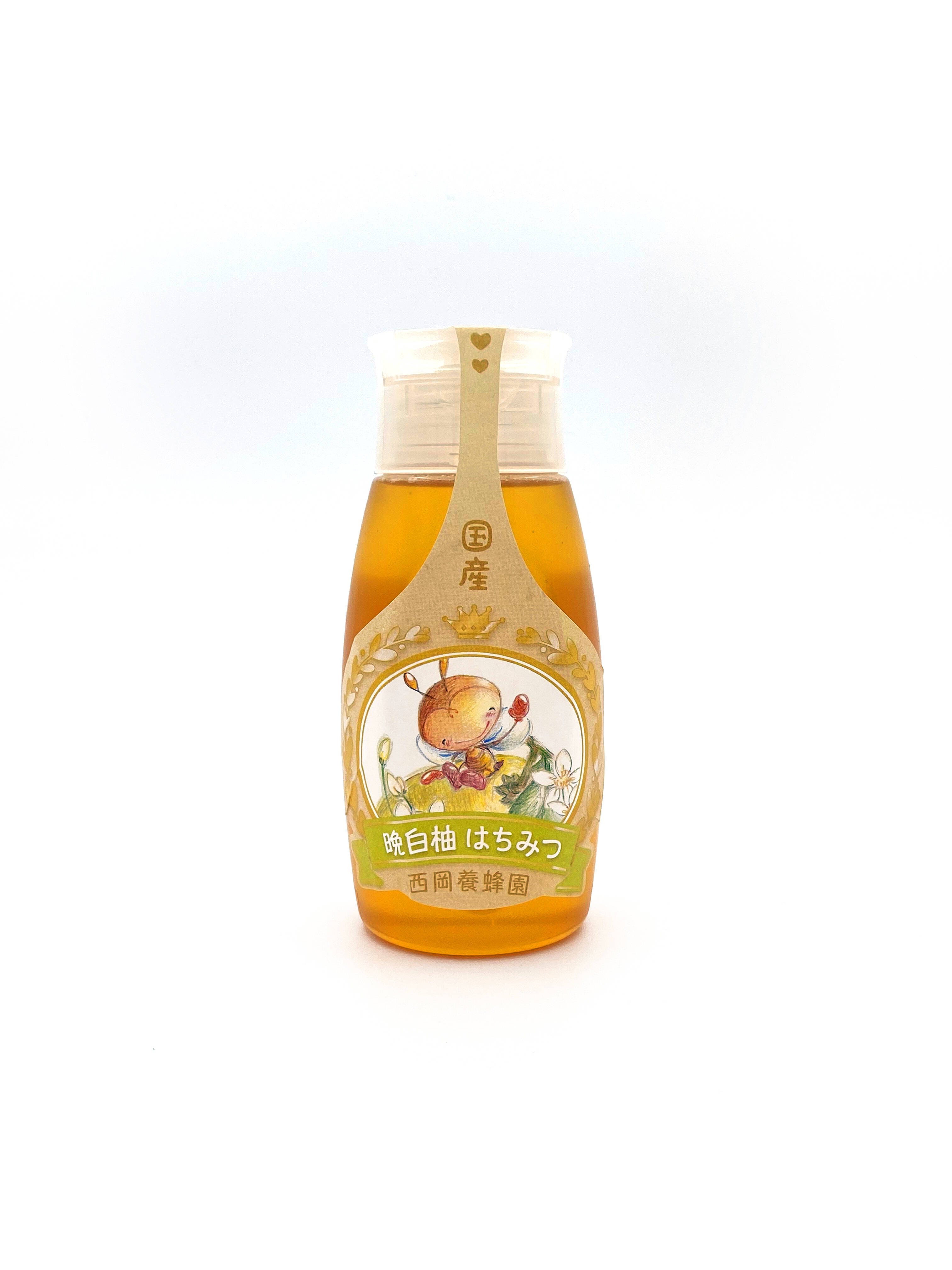 使いやすさ抜群】「蜂蜜専用チューブタイプ」 ☆〈500g〉純粋国産晩白