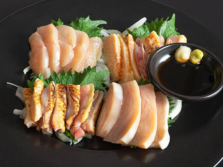 感謝祭☆炭火焼き1パックプレゼント】鹿児島の定番 鶏刺し☆大摩桜食べ