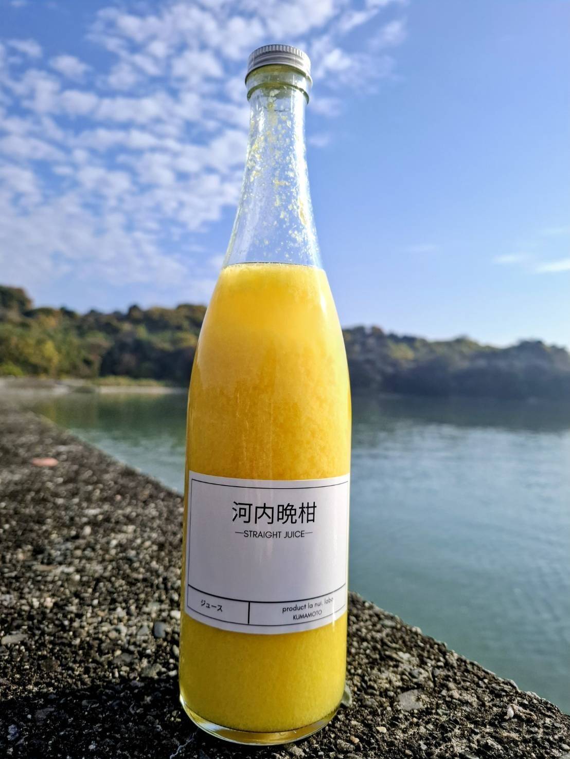 7momo❣️ページ♪　強健ლ⁠(⁠^⁠o⁠^⁠ლ⁠河内晩柑です。 laNui labo. 河内晩柑ストレートジュース720㎖/本×12本 🍊デコポン発祥