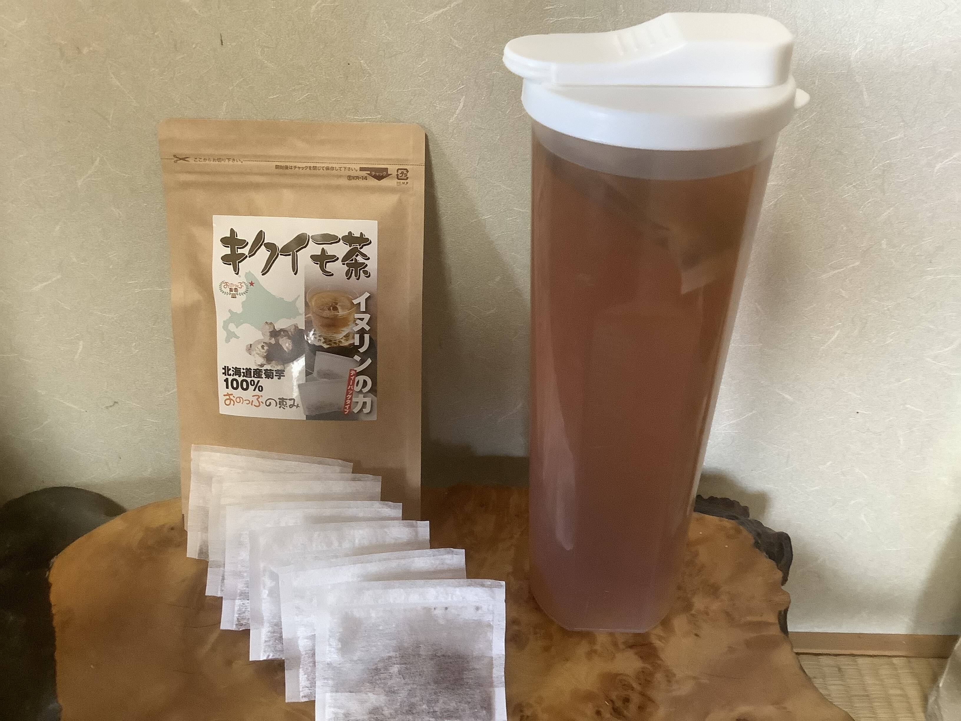 キクイモ茶(4g入✖️6包) =(1.5ℓ〜2.0ℓ6本分) イヌリンたっぷりで腸内 