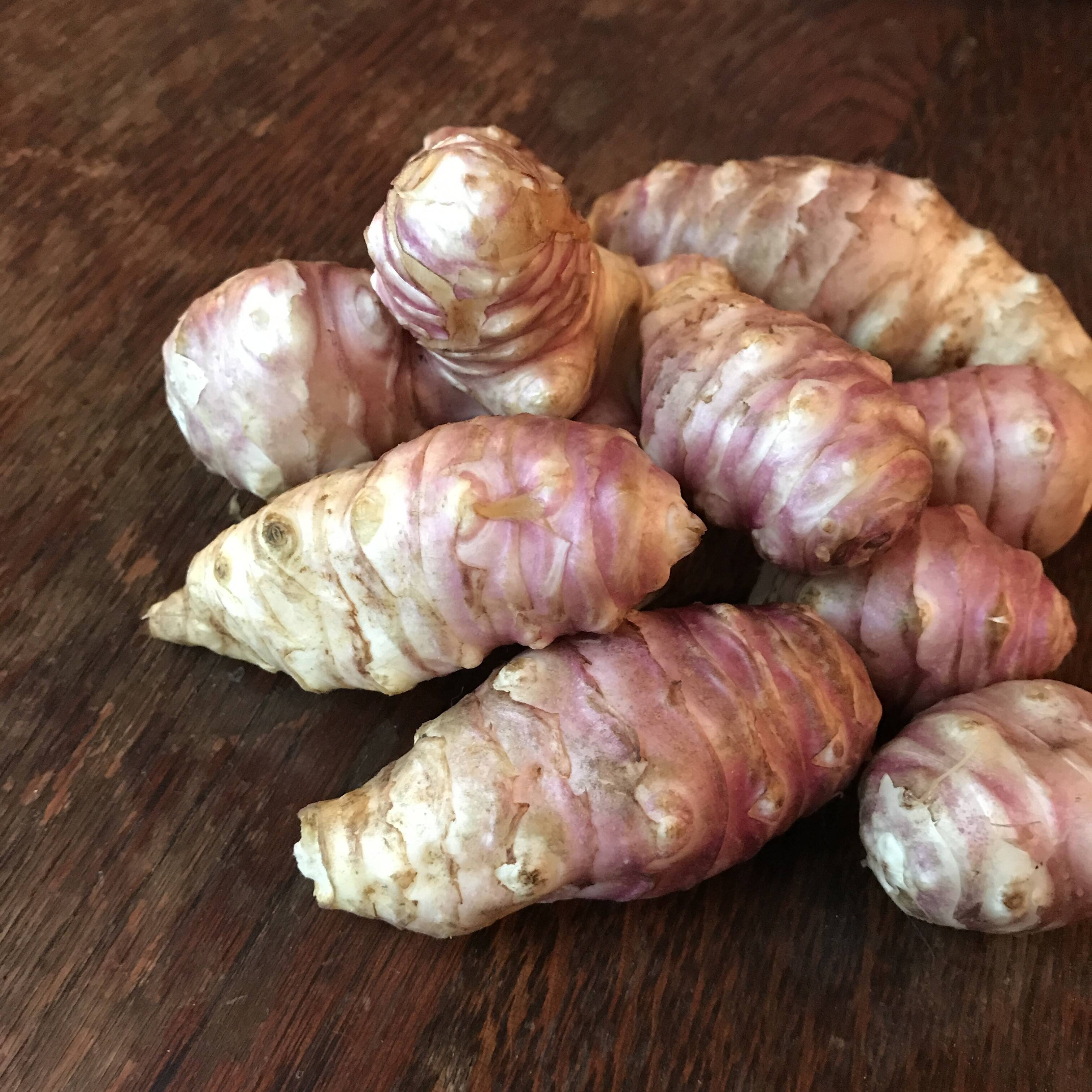 【自然栽培】赤紫フランス菊芋4kg 農薬・肥料不使用｜きくいも