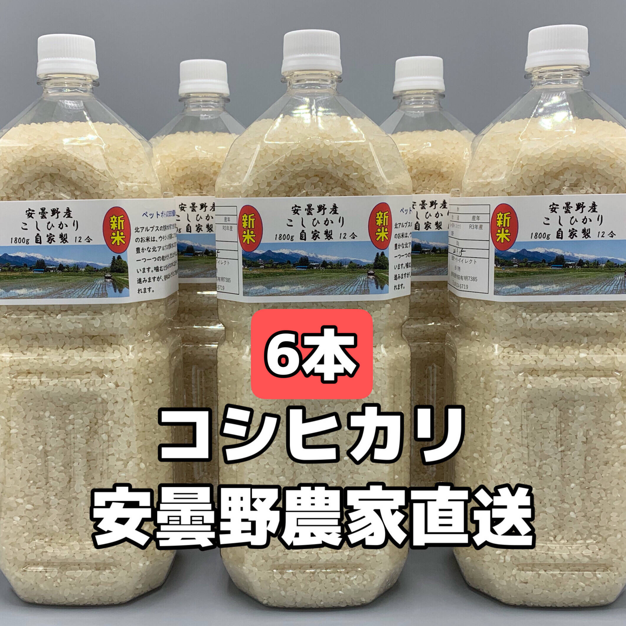 長野県産コシヒカリ１０Kg 新米(Ｒ４年産)