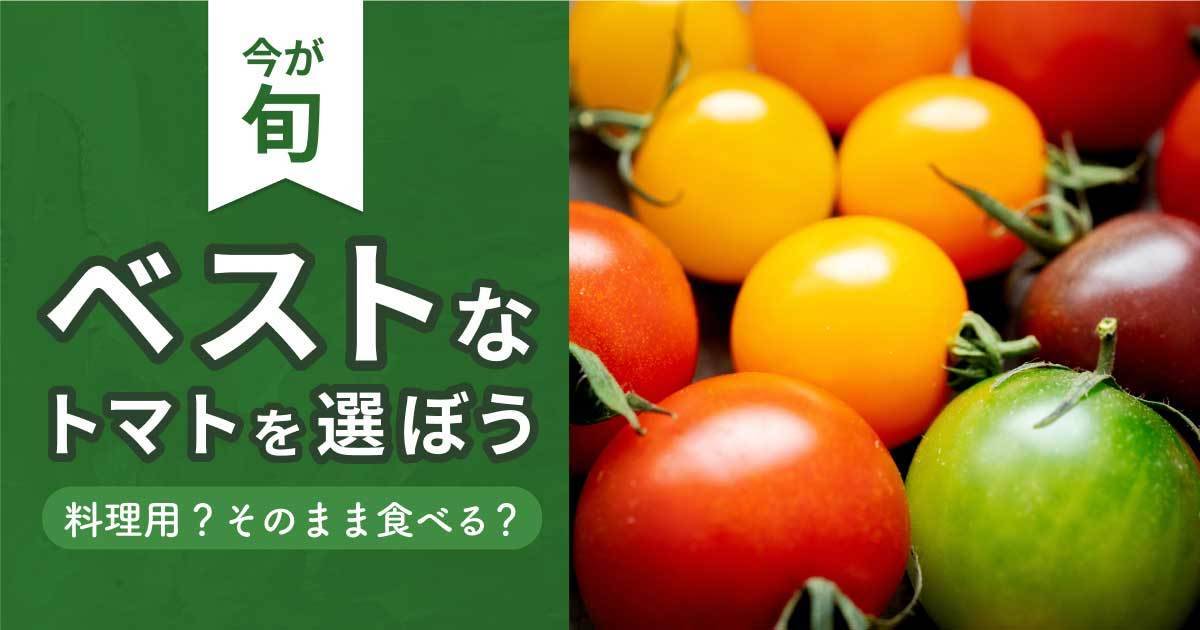 🍴 Tabe Choku｜[Choose based on usage] We will teach you how to find the best tomatoes!Tomatoes are often eaten raw in Japan.Actually, tomatoes are suitable for eating as is...