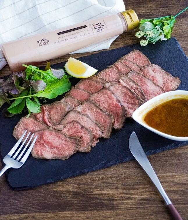 玉ねぎでやわらか！炊飯器で作る『ローストビーフ』