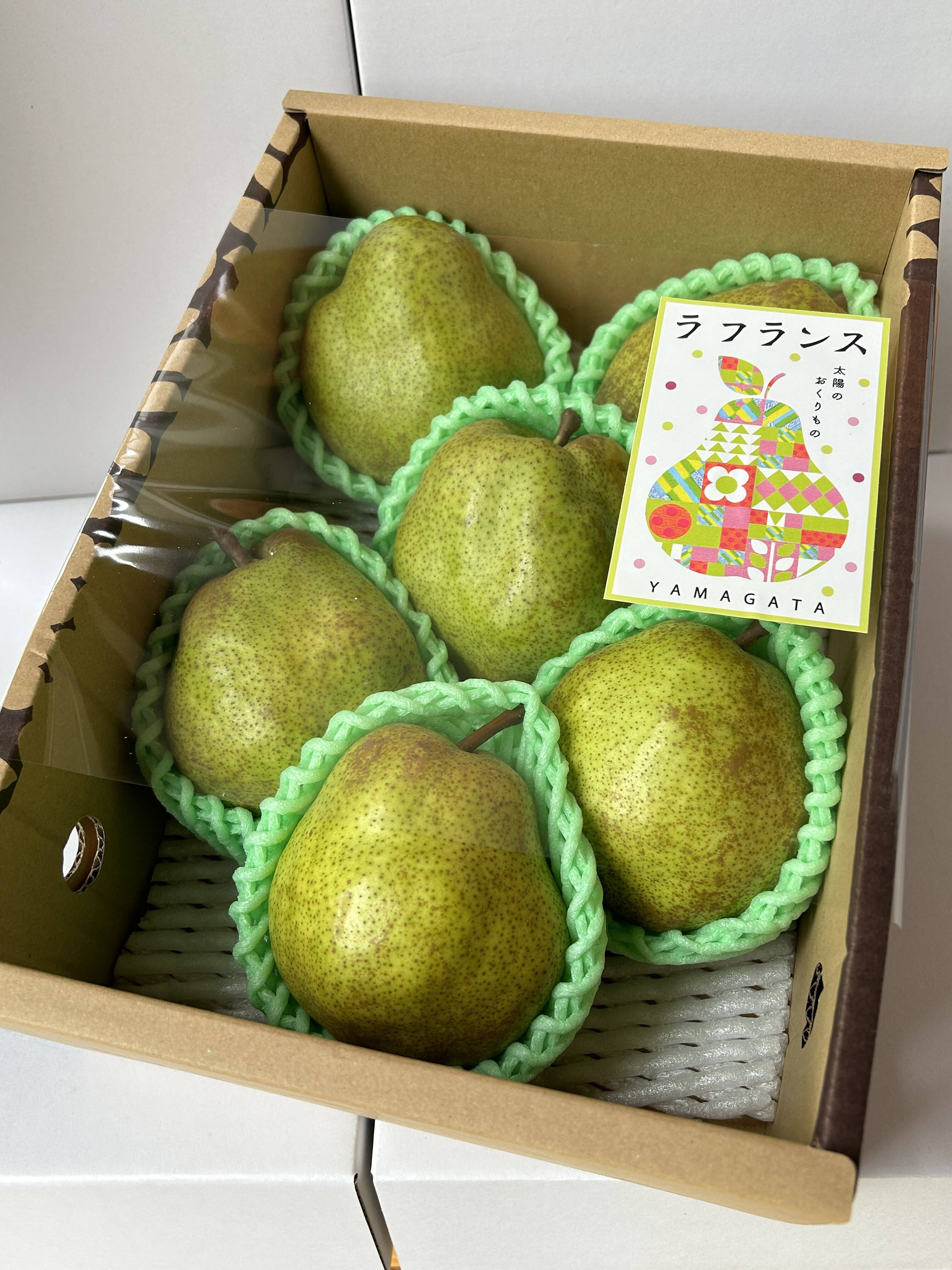 【megupon】山形県産ラフランス3kg3箱【6L】 楽天市場】ラフランス 6lの通販