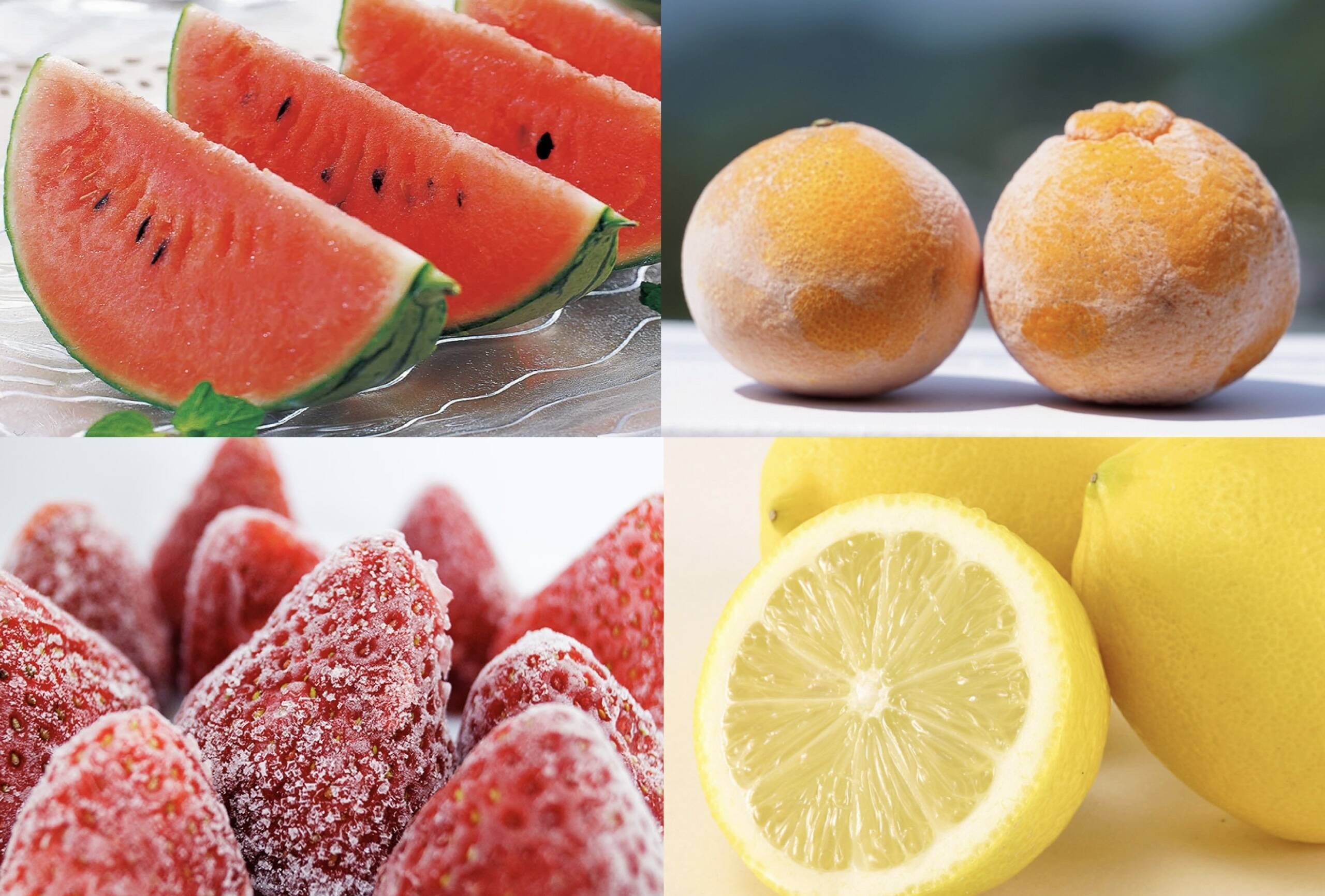 暑さに負けない！爽やか＆ひんやりフルーツ特集