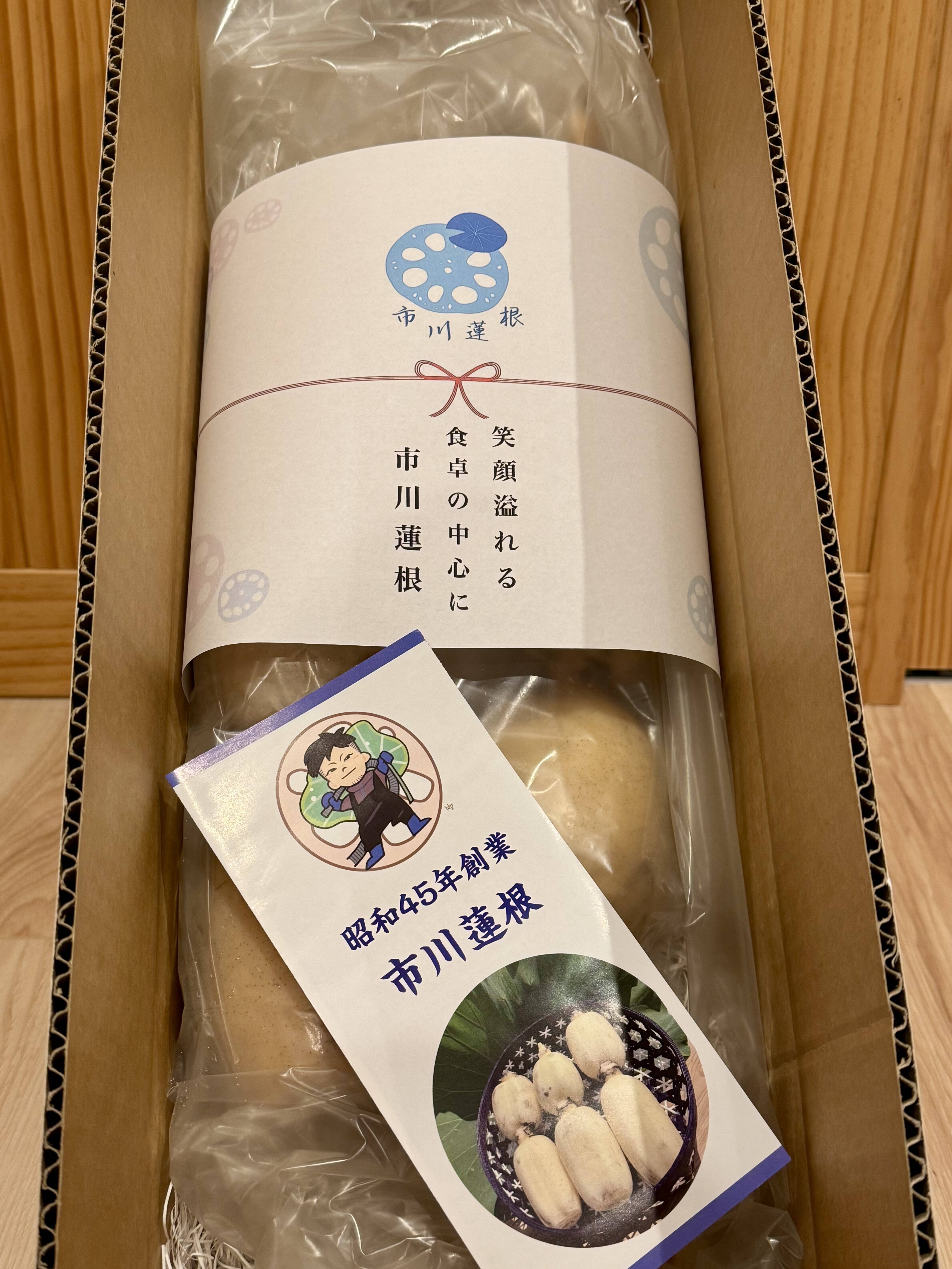 満天☆青空レストラン 茨城県土浦市ブランド認定品『市川蓮根』【2