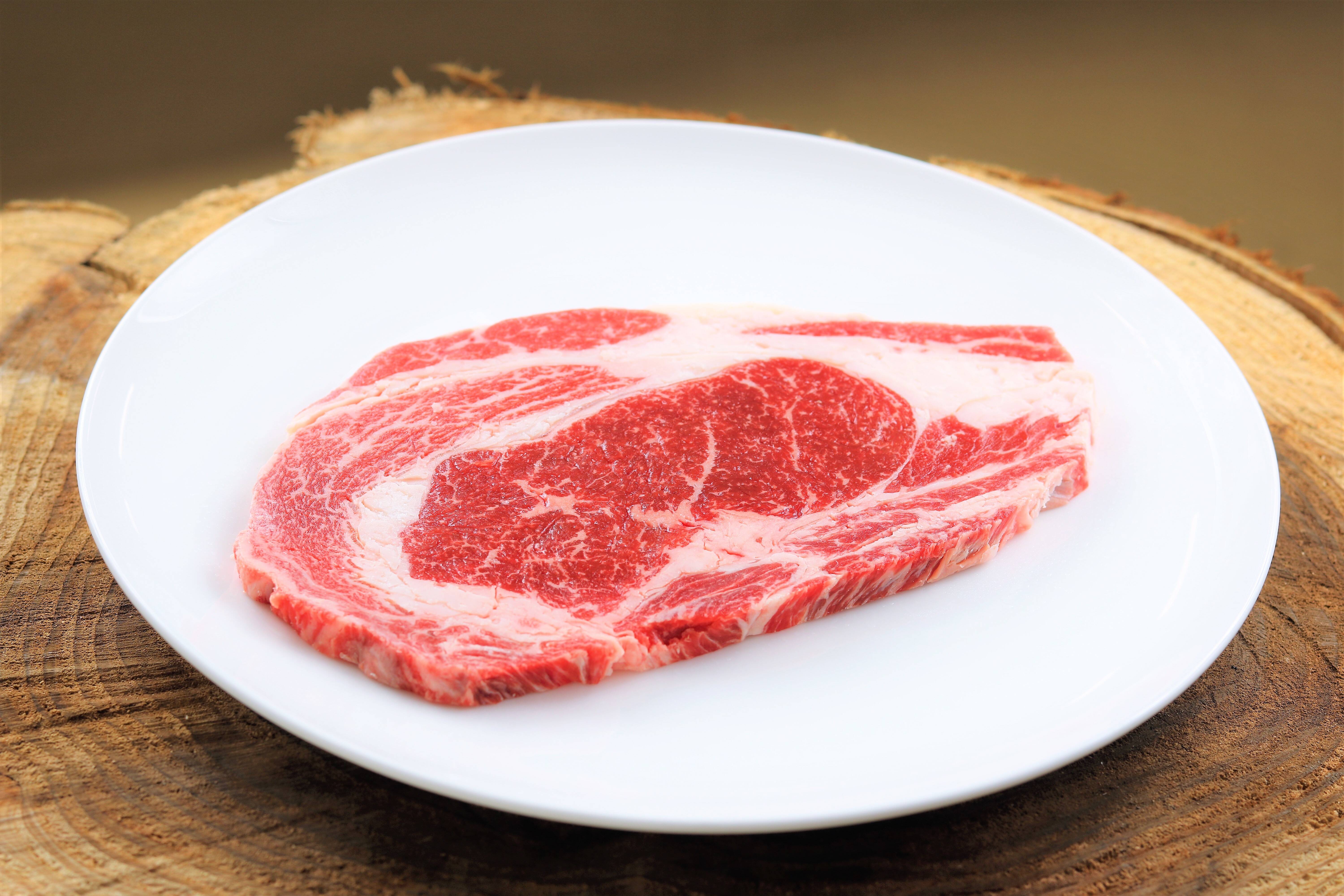 希少！グラスフェッド黒毛和牛】 リブロースステーキ150g 肉質が