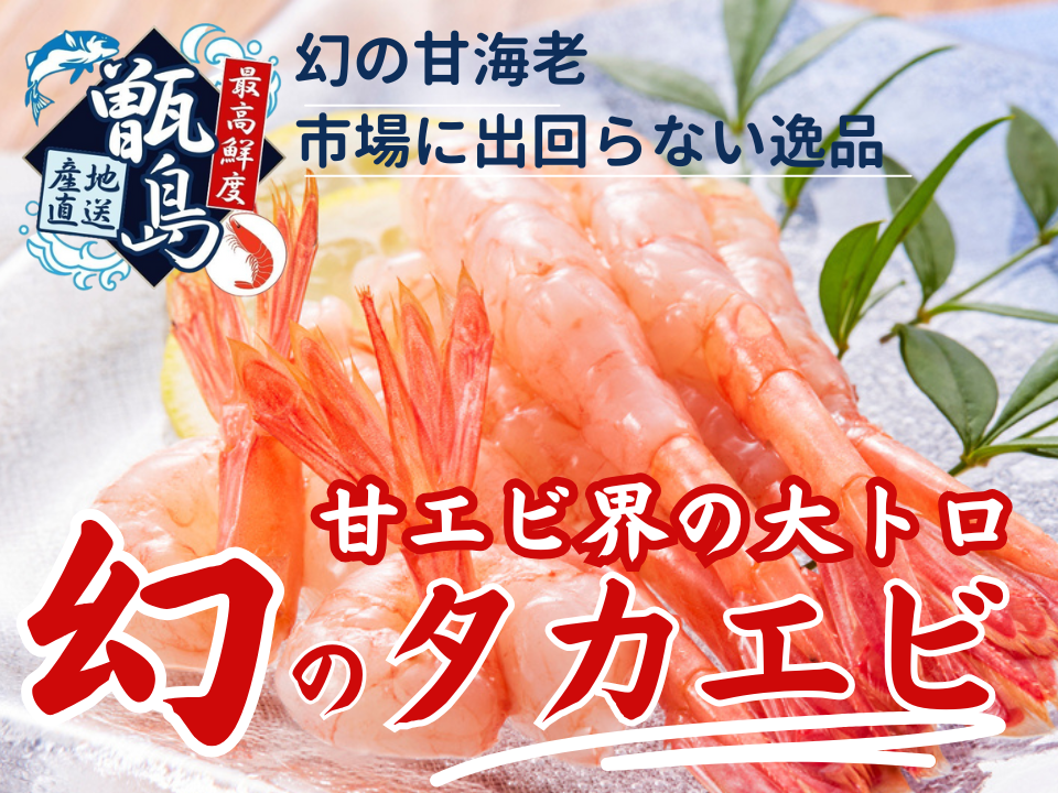 🦐大のエビ好き必見🦐ビールのおつまみに最高🍺『幻の生タカエビ』業界