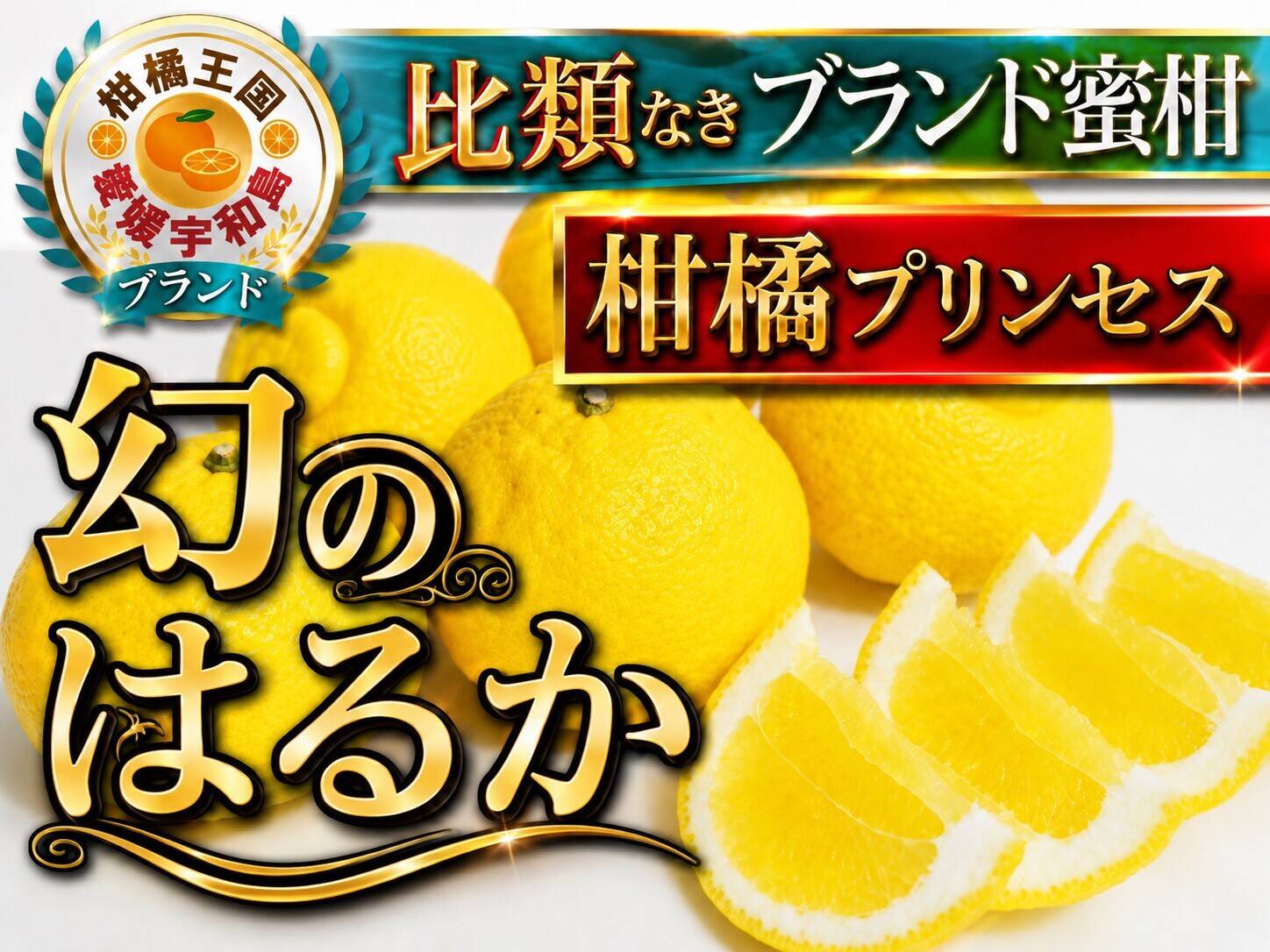 しろたミカン様 リクエスト 10点 まとめ商品 星付きミシュラン御用達】柑橘界のプリンセス『幻のはるか』🍊傾斜35度
