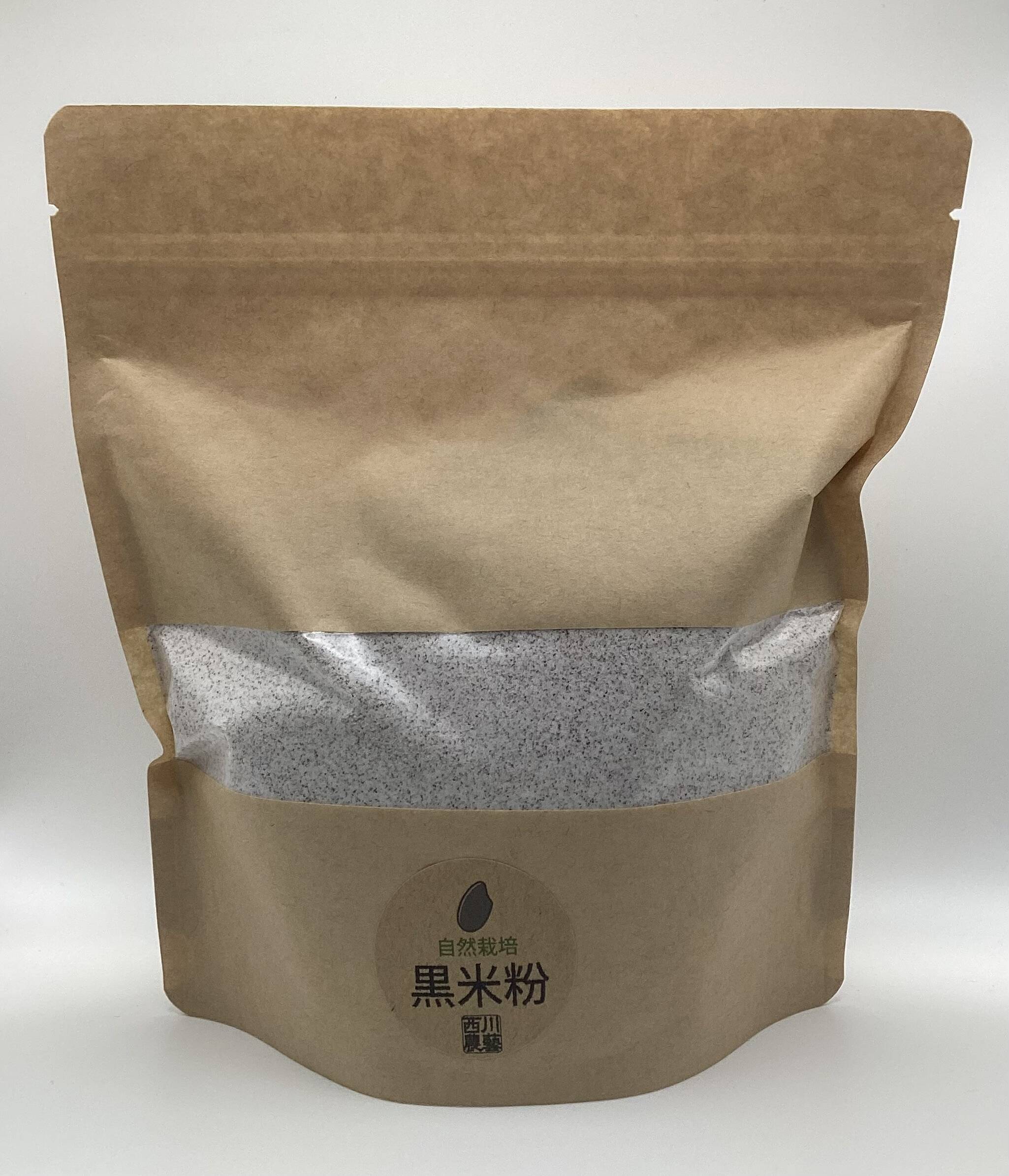 自然栽培黒米玄米粉：鳥取県産のお米｜食べチョク｜産地直送(産直)お