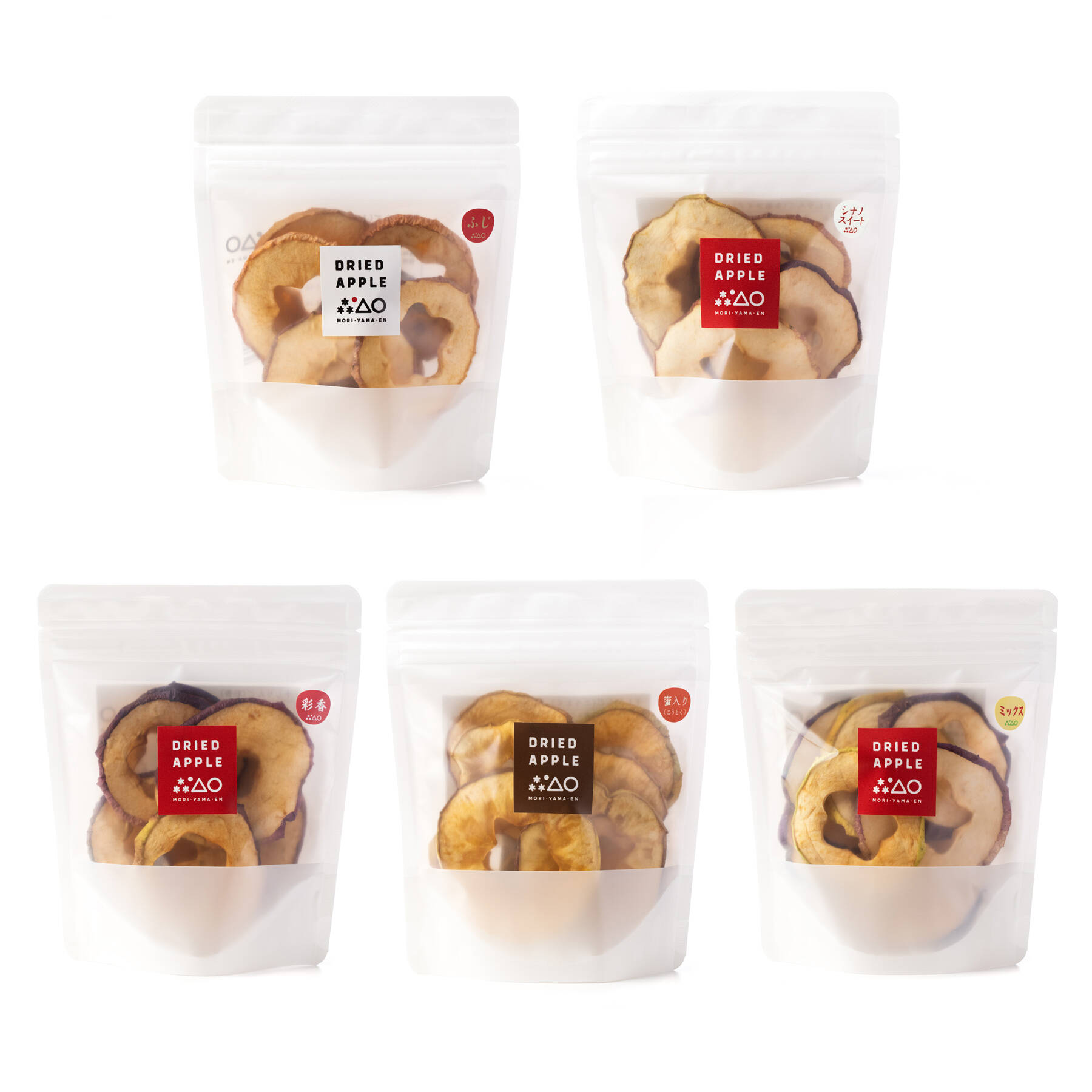 特別栽培りんごのドライフルーツ全5種類食べ比べ🍎🍏バラエティセット