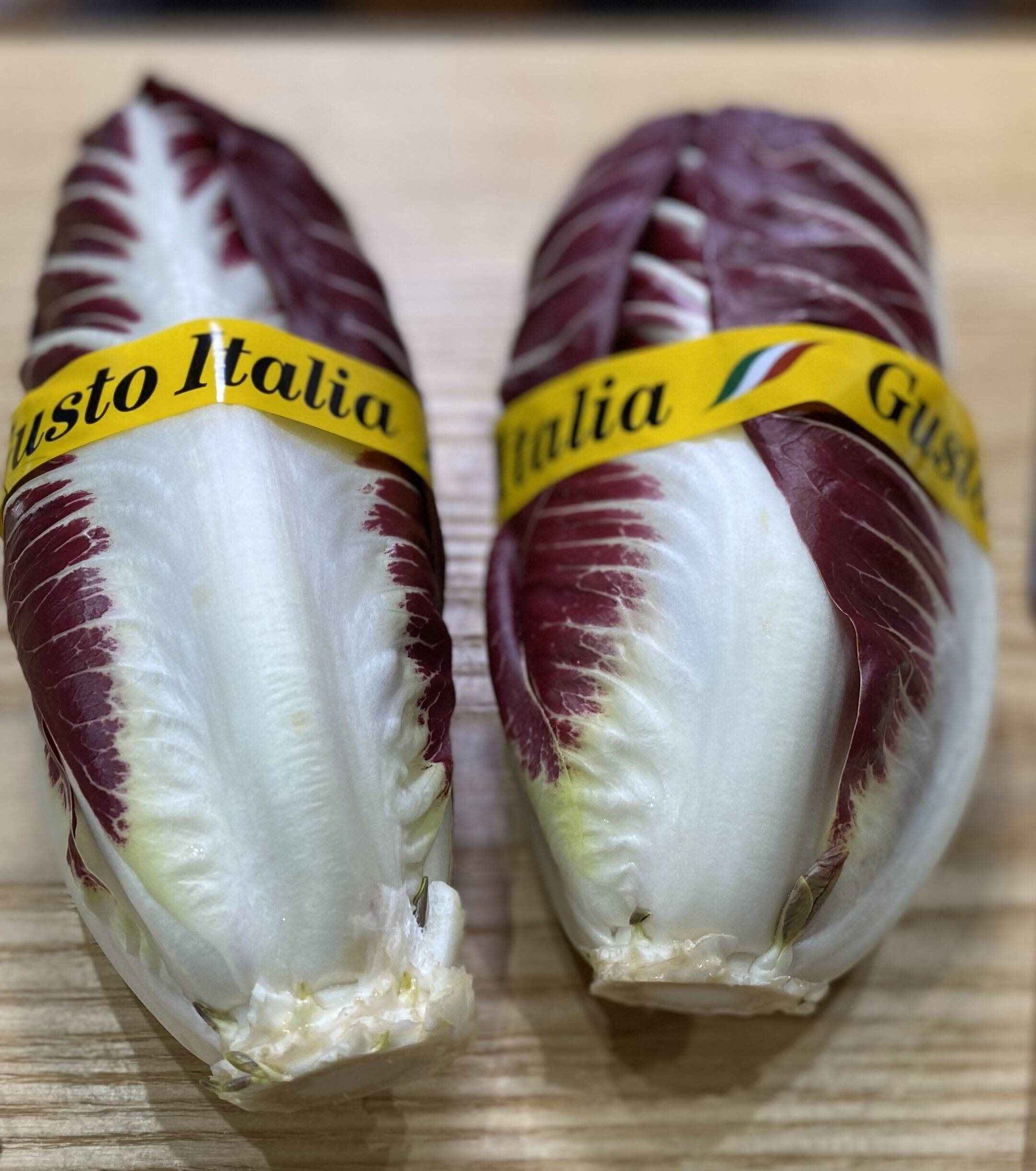 京都産】 苦みがうまさ！トレビス（プレコーチェ長型） 2玉（500g