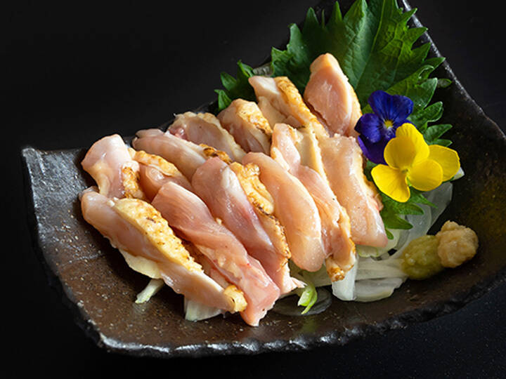 ☆希少部位 ふりそでトロ刺し さつま極鶏大摩桜（冷凍）【単品