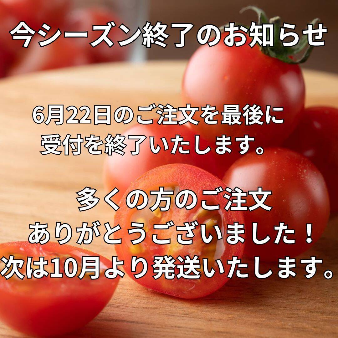 今シーズン終了のお知らせ｜食べチョク｜産地直送(産直)お取り寄せ通販  