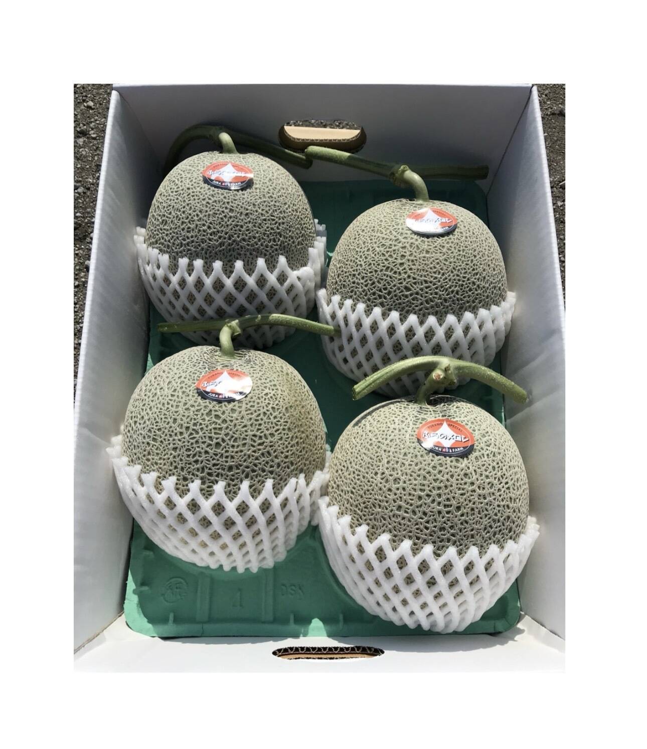 ラク・ちー　メロン4玉入り メロン 4～6玉（1箱8kg） | 大頭農園