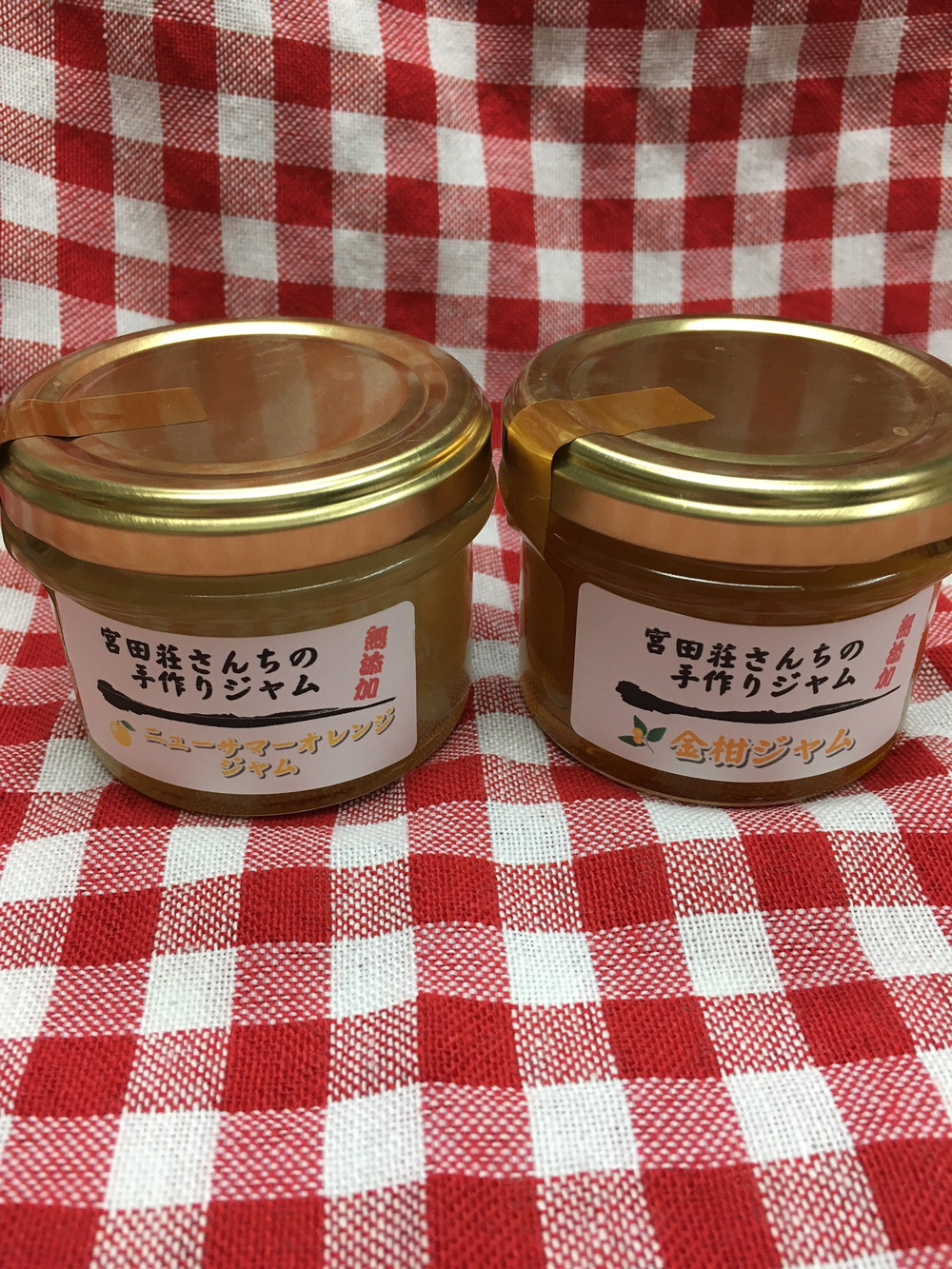 フレッシュ 完全無添加 伊豆産ニューサマーオレンジと金柑ジャム110ｇ 2個セット 静岡県産のジャム 食べチョク 産地直送 産直 お取り寄せ通販 農家 漁師から旬の食材を直送