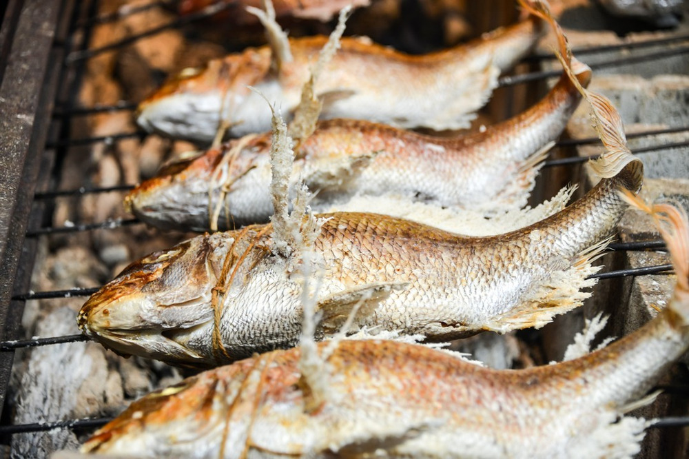 養殖家イチオシ 真鯛の塩焼き 食べチョク 産地直送 産直 お取り寄せ通販 農家 漁師から旬の食材を直送