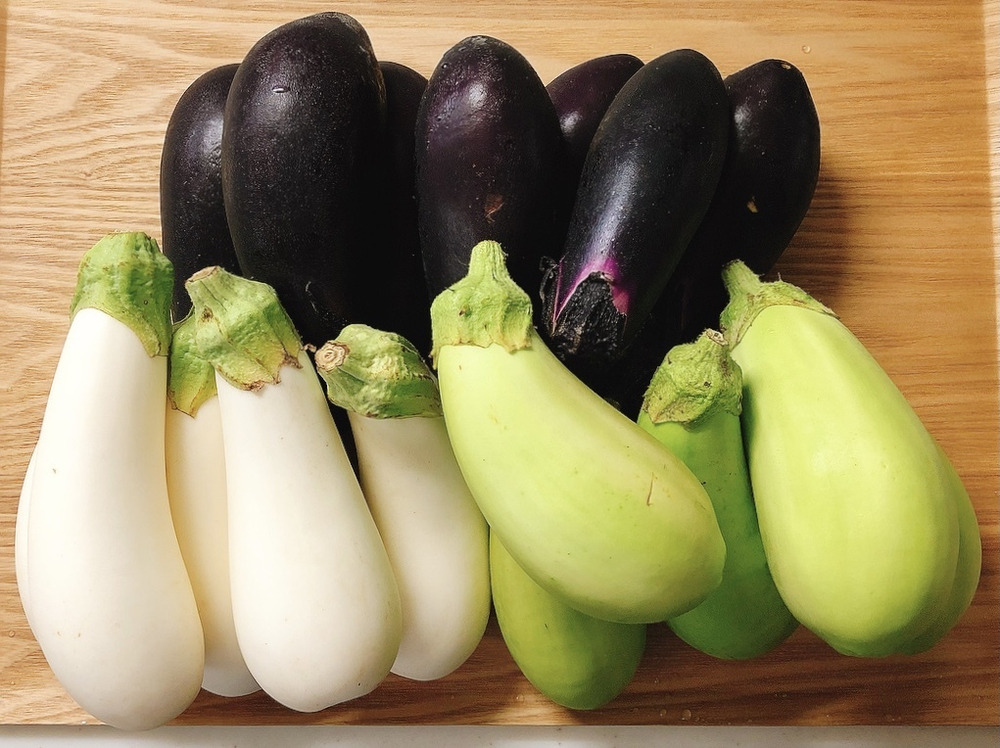 さんがアルプス八幡農園 さんの超レア トロなす3兄弟 紫なす 7個 白ナス 5個 緑ナス 5個 農薬 化学肥料 不使用が 届いたよ を投稿しました 食べチョク