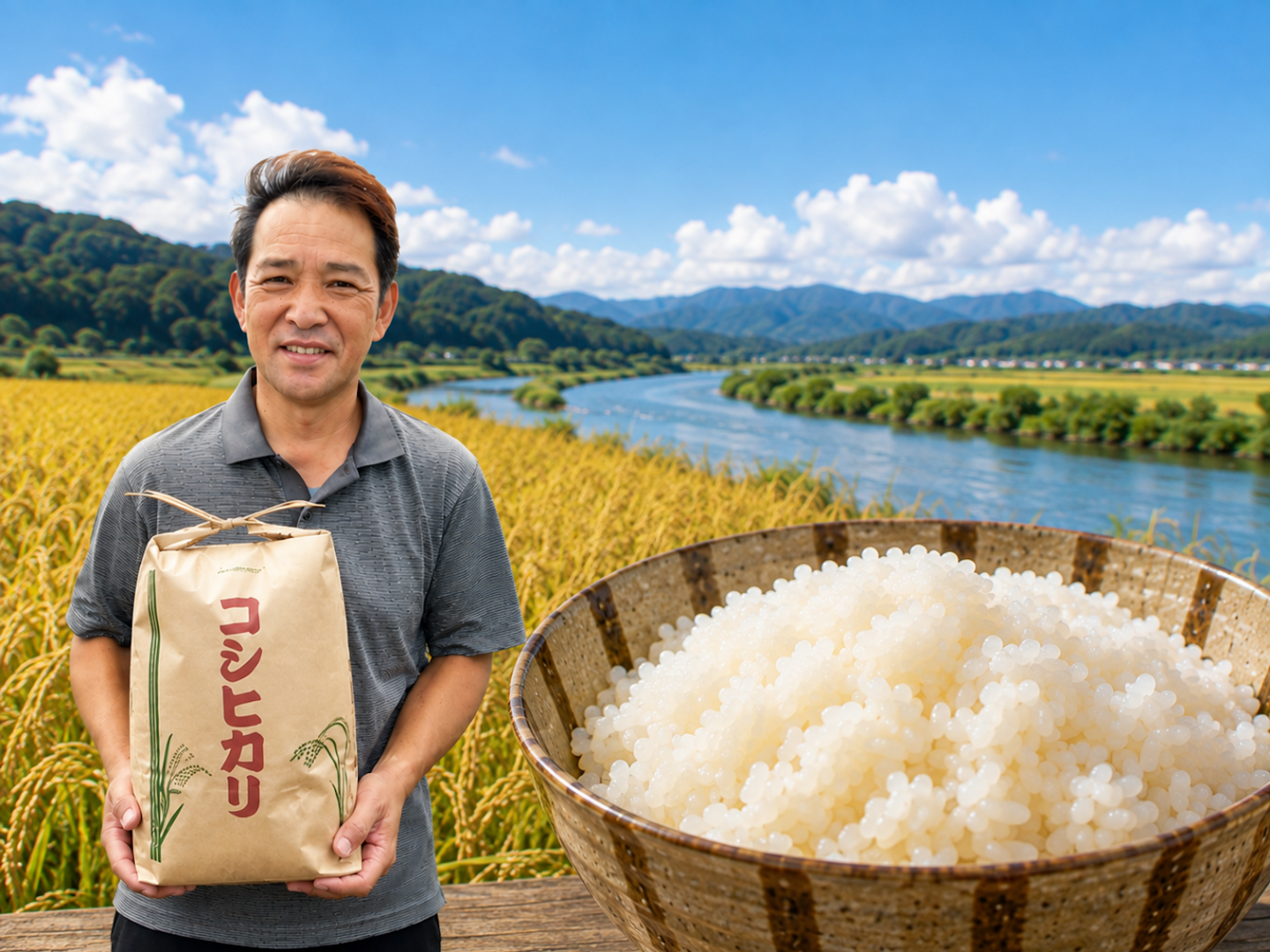 令和8年度新米茨城県産もっちり！コシヒカリ玄米10㎏：茨城県産のお米