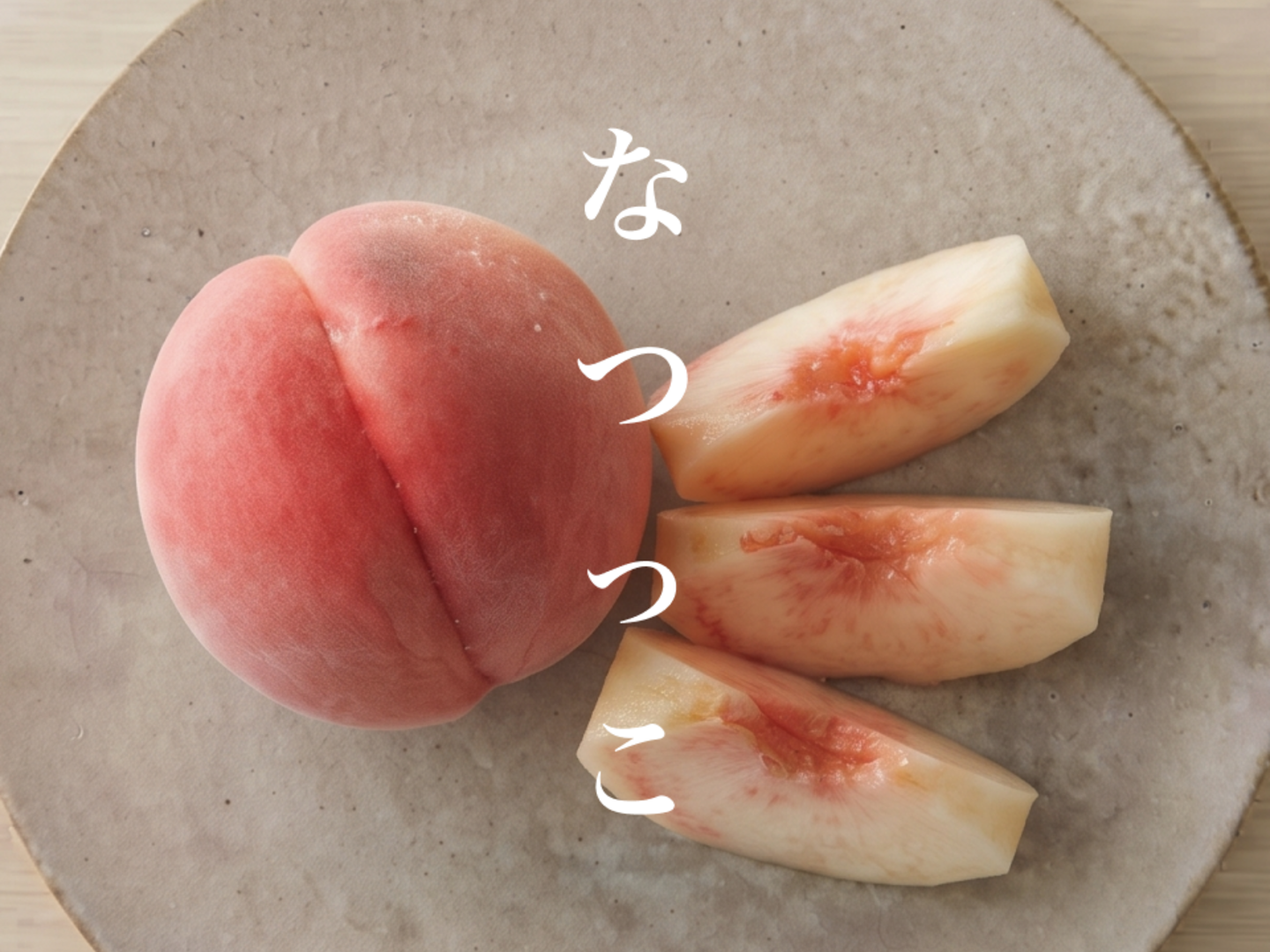 なおなおなおなお様　山梨県産　新鮮朝採り　超特大　なつっこ　2kg箱　4玉 2027年先行】【朝どれ】なつっこ｜夏の定番サクとろ桃 2kg 約4~7玉