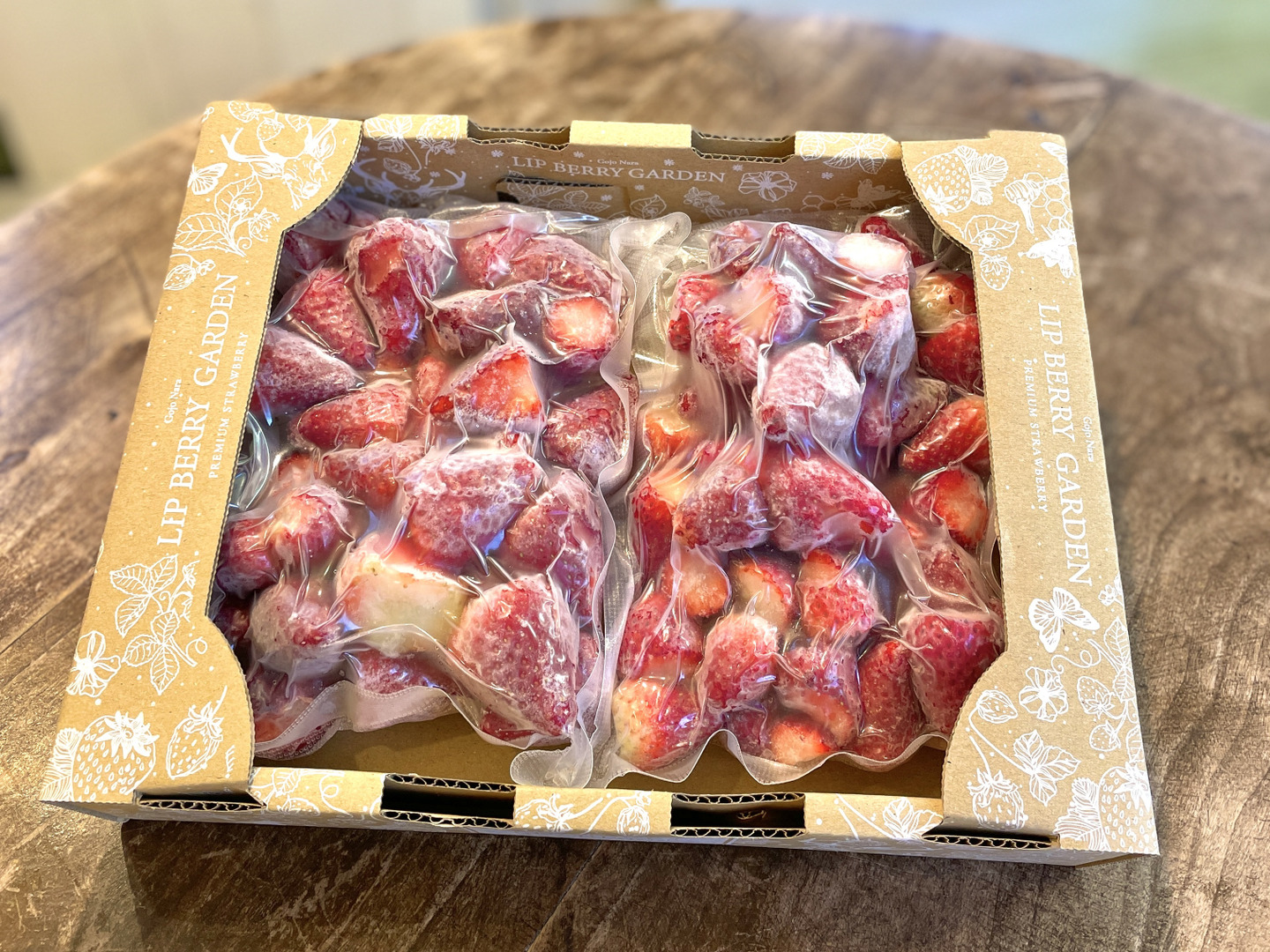奈良高級ブランド【古都華】の冷凍いちご2kg：奈良県産の古都華