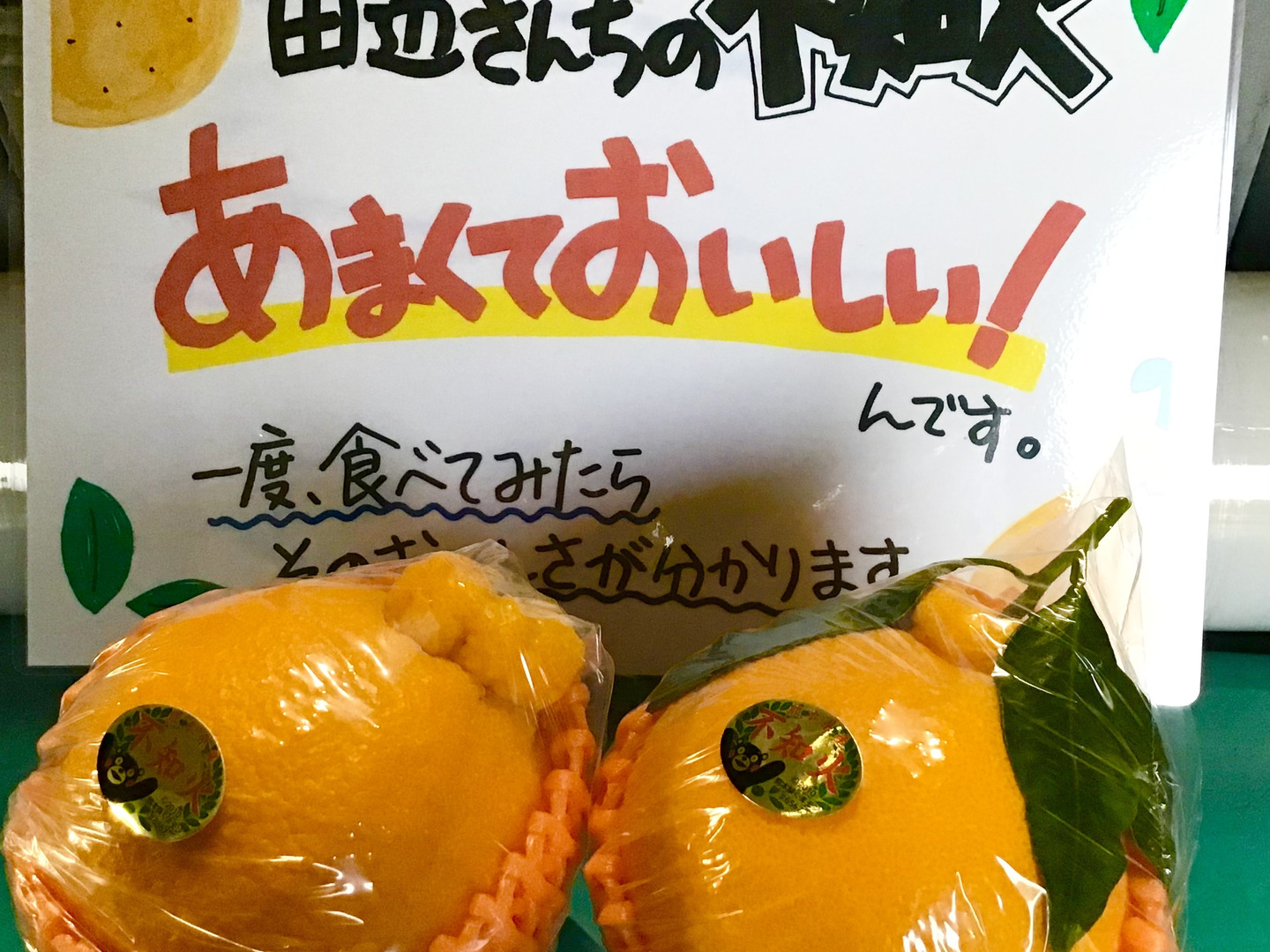 葉付きみかん 2個セット プラスチック製 葉付きみかん14個&水引飾り3個☆置物 お正月
