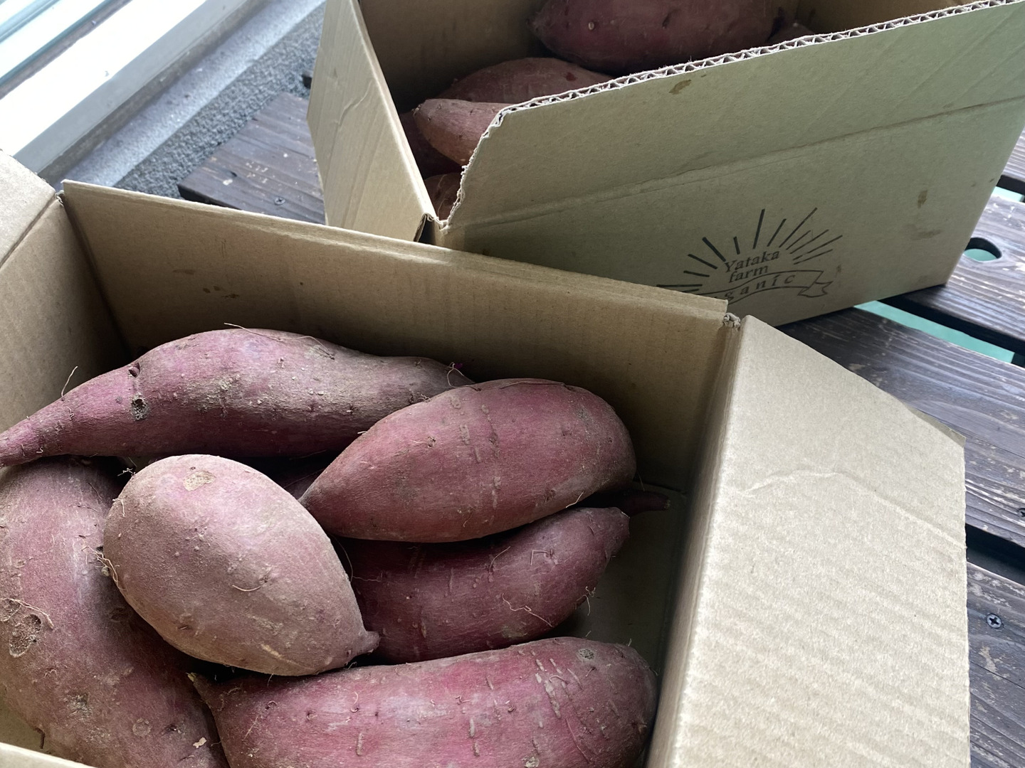 自然農法☆熟成☆栄養価の高いサツマイモ紅おとめ 土付き 2kg