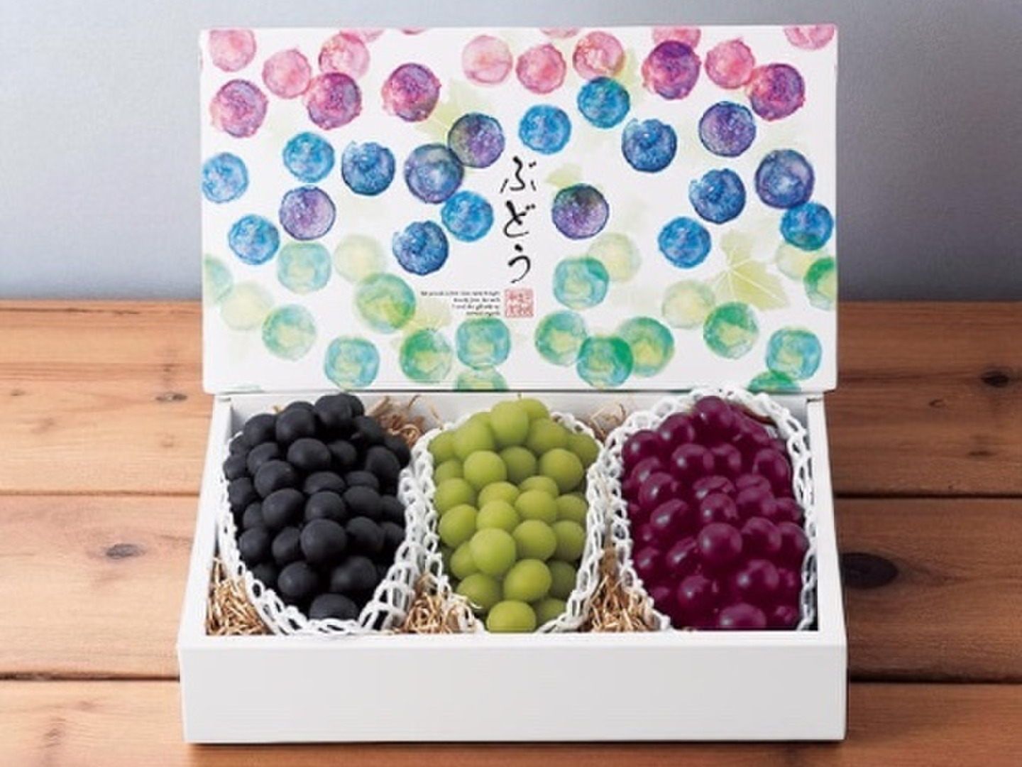 おまかせ旬ぶどうセット」 — Shine Muscat & Seasonal 2Grapes