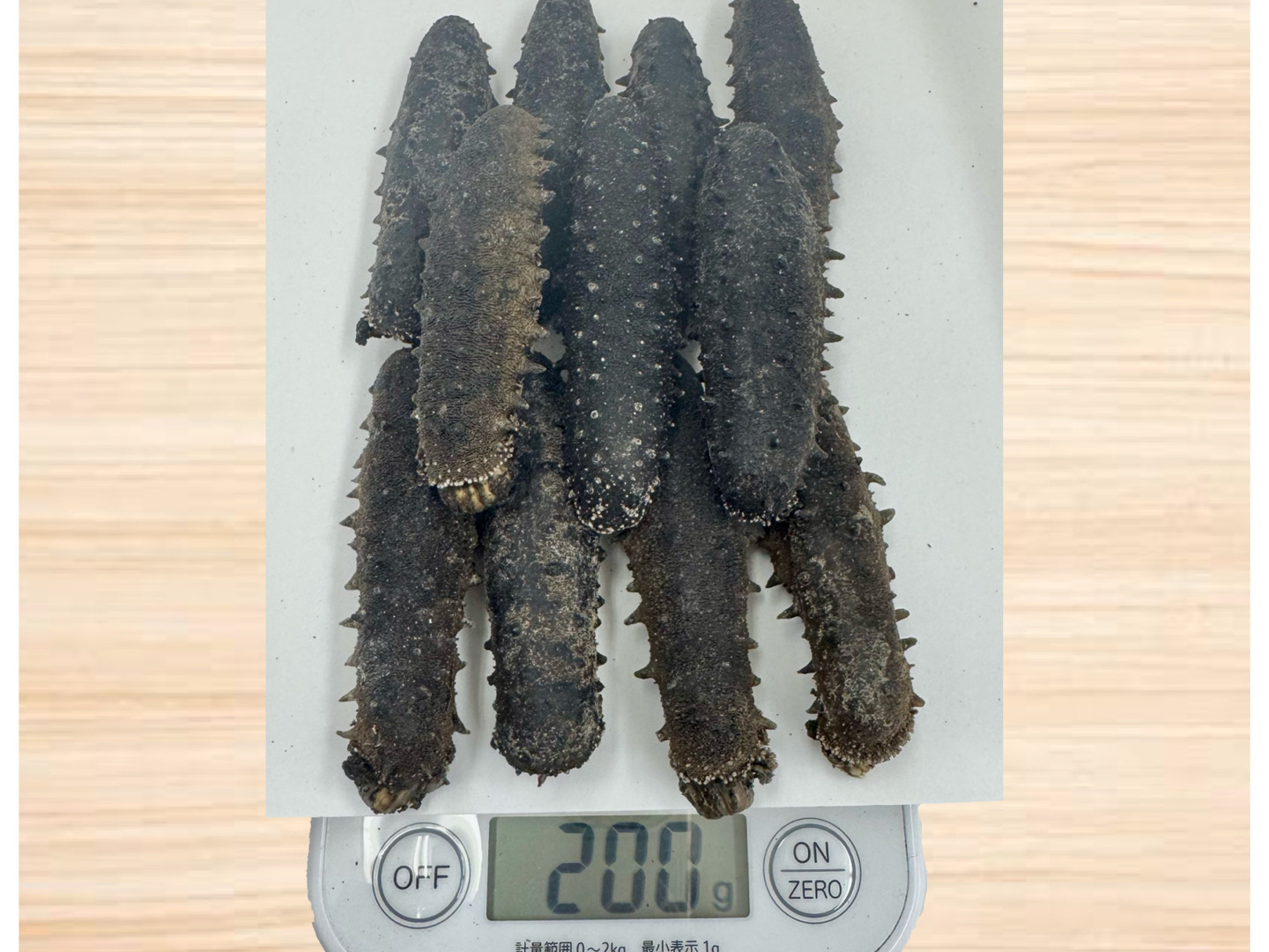 乾燥ナマコ 2L 200g：徳島県産のその他水産物｜食べチョク｜産地直送