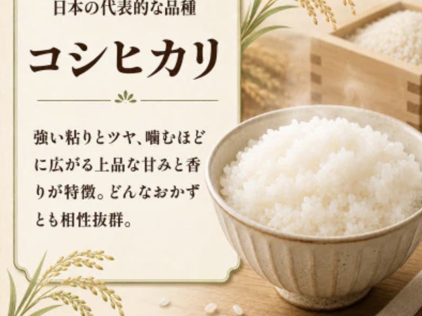 令和8年度新米茨城県産もっちり！コシヒカリ玄米10㎏：茨城県産のお米