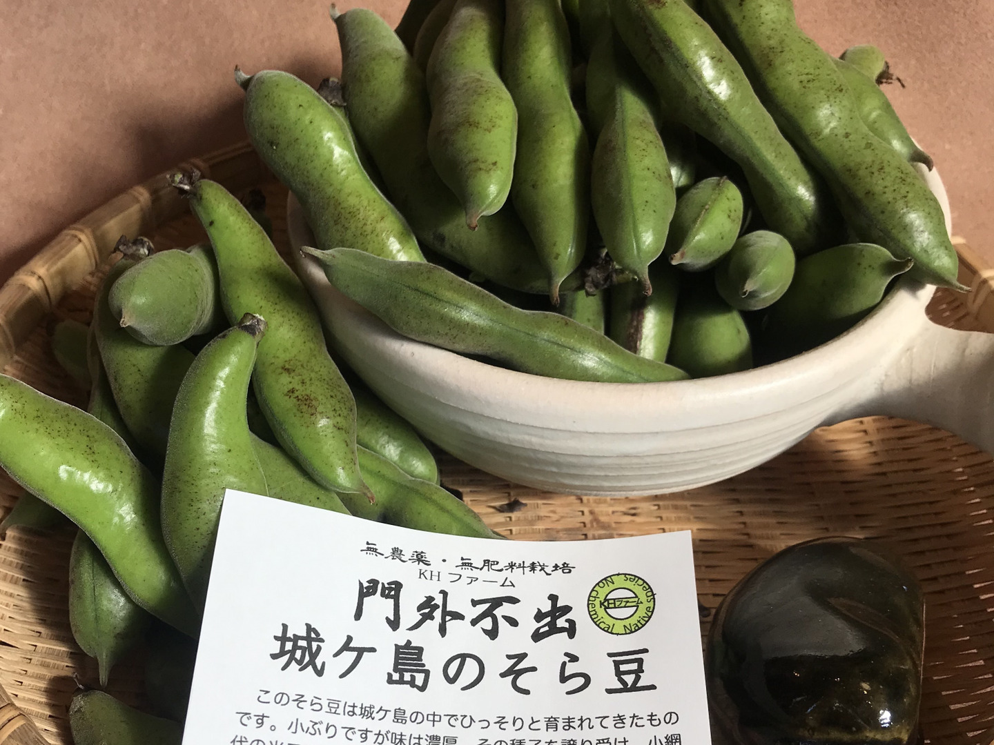 新鮮 徳島産無農薬 そら豆10キロの通販 by るーs shop｜ラクマ