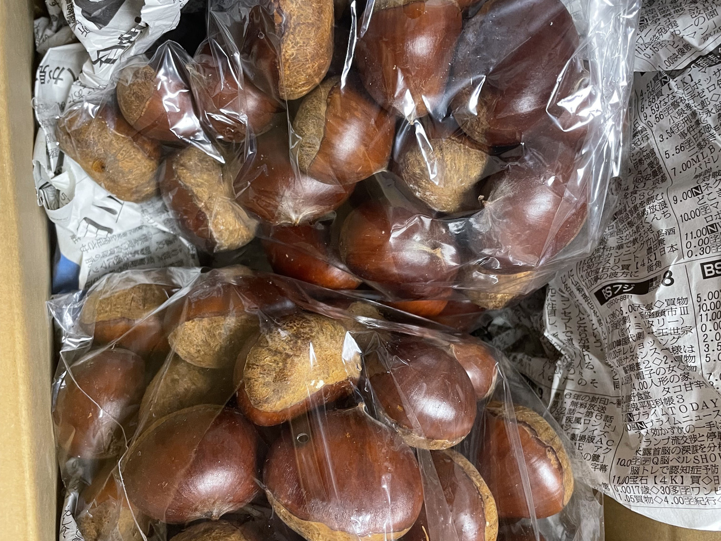 ⭕あっちゃん ❗　格安❗京都府丹波産 無農薬 丹波栗❗ミックス5kg詰め❗ ⭕あっちゃん 様専用❗ 格安❗京都府丹波産 無農薬 丹波栗❗ミックス