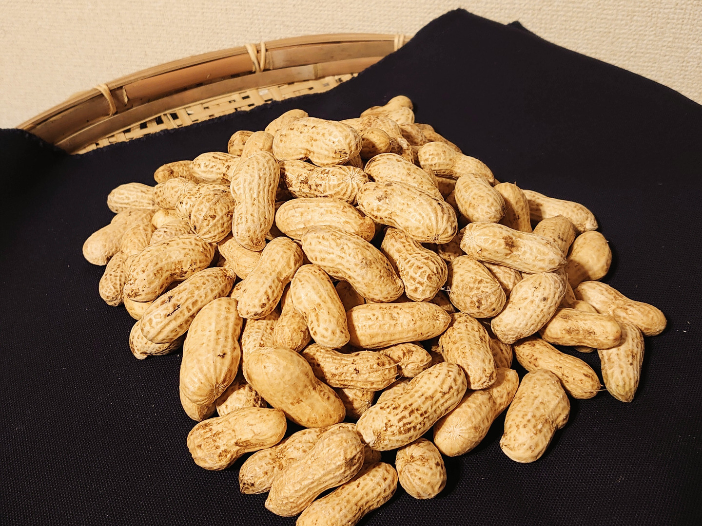 愛知県産　煎り落花生　約5kg 農薬栽培期間中不使用 栽培期間中農薬化学肥料なし】おおまさり 生落花生 1.0kg 3.0kg：千葉