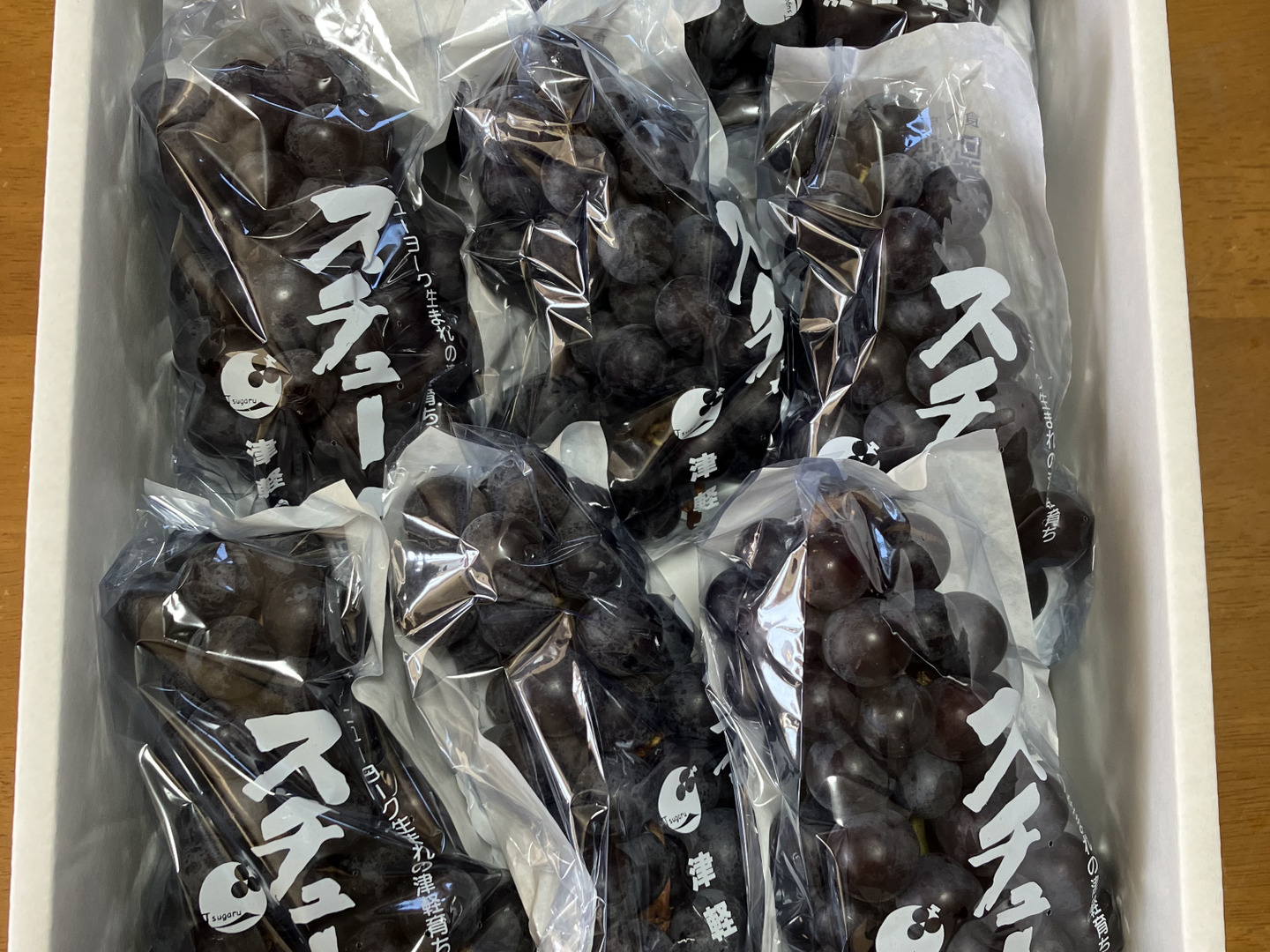 最高糖度22度超のぶどう青森県鶴田町産「スチューベン」（特秀