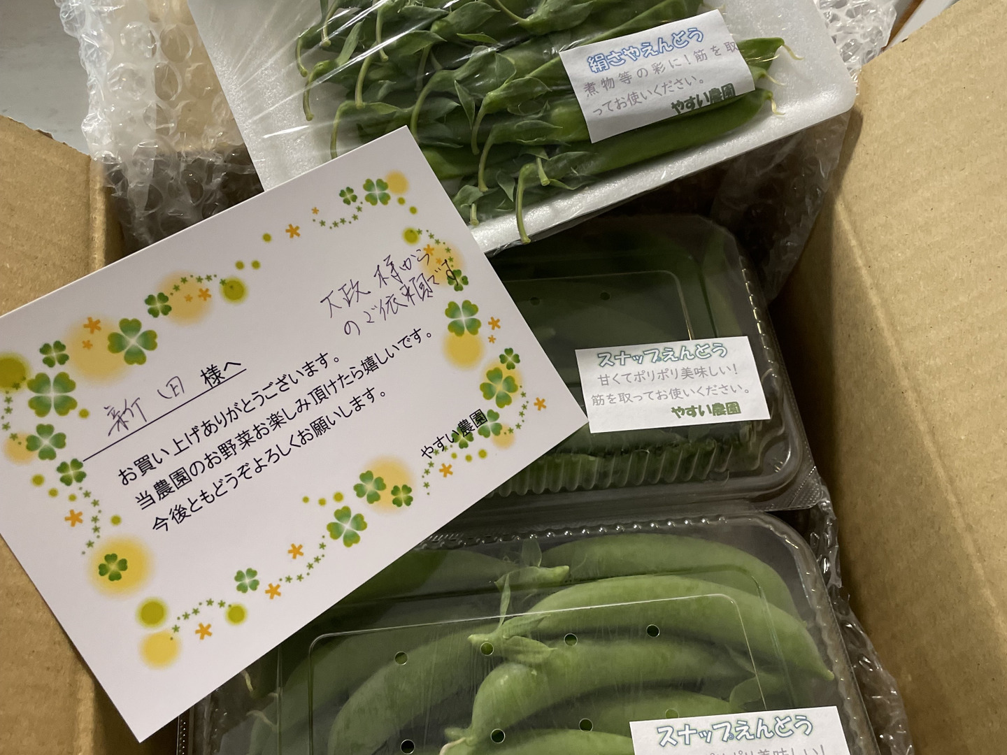 スナップエンドウ　500g 農薬・化学肥料不使用　徳島県産 無農薬 スナップエンドウ 500g以上の通販 by ここちゃん農園's