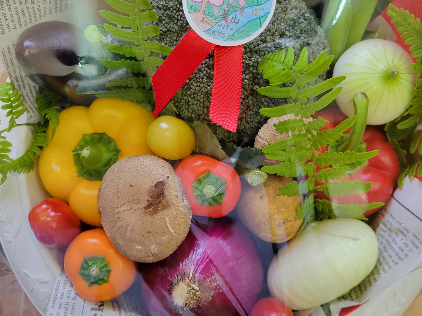 旬の京野菜ブーケ❗【父の日ギフト】日経MJにて紹介されました