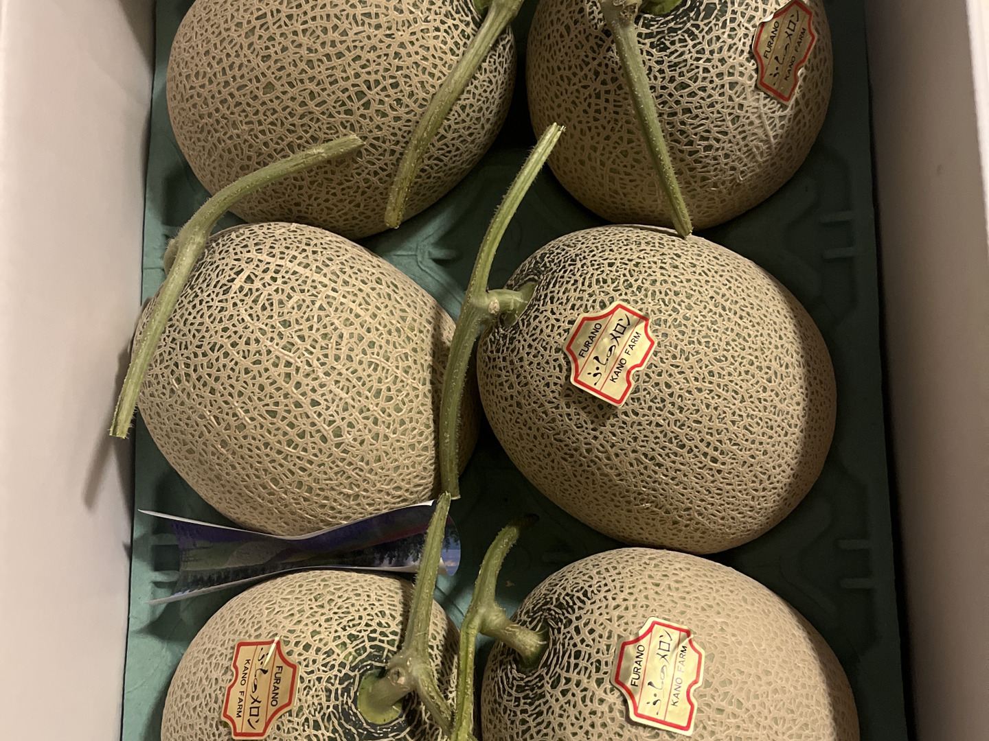 訳あり品 富良野産 赤肉メロン 大箱（4～7玉）家庭用！：北海道産の