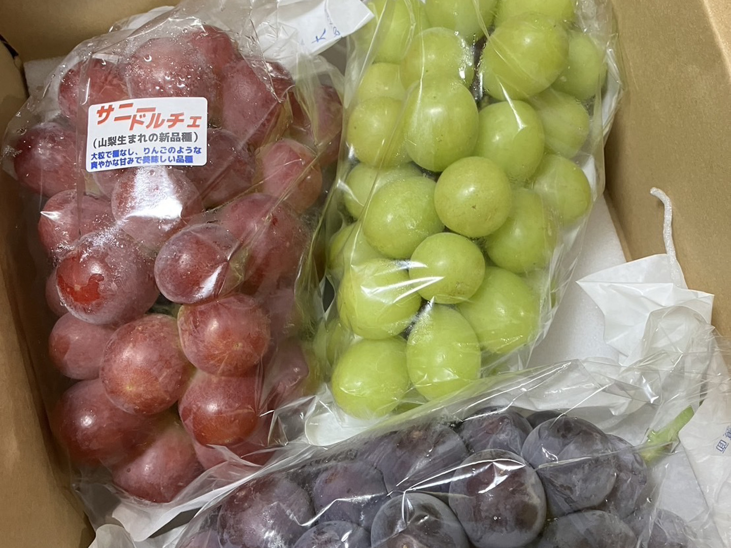 福箱】農家のおまかせ ぶどう詰め合わせ シャインマスカット入り