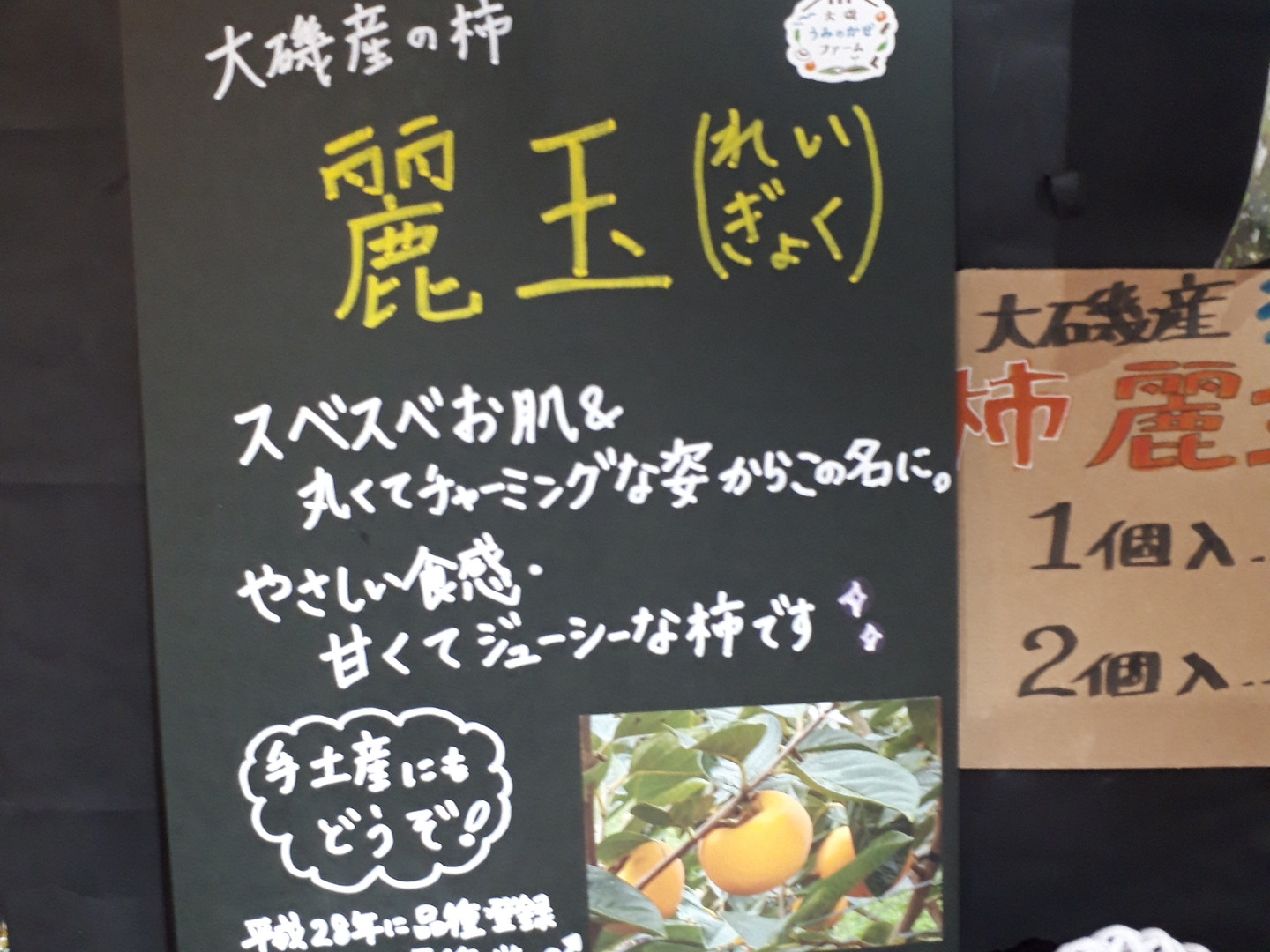 超希少☆新品種】『麗玉（れいぎょく）柿』6～8個入り（約2kg